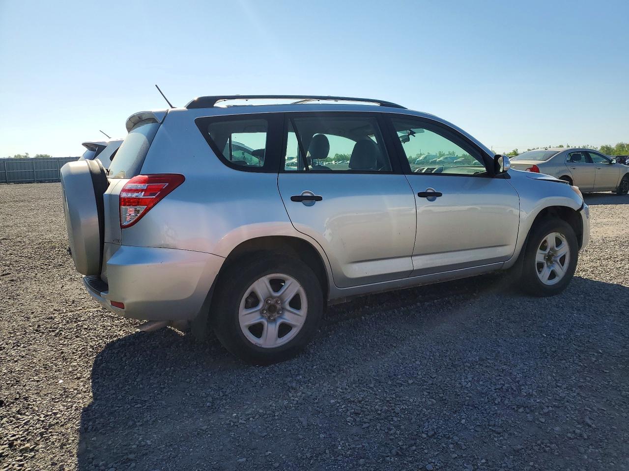 2010 Toyota Rav4 Base Silver vin: 2T3BF4DV2AW045314