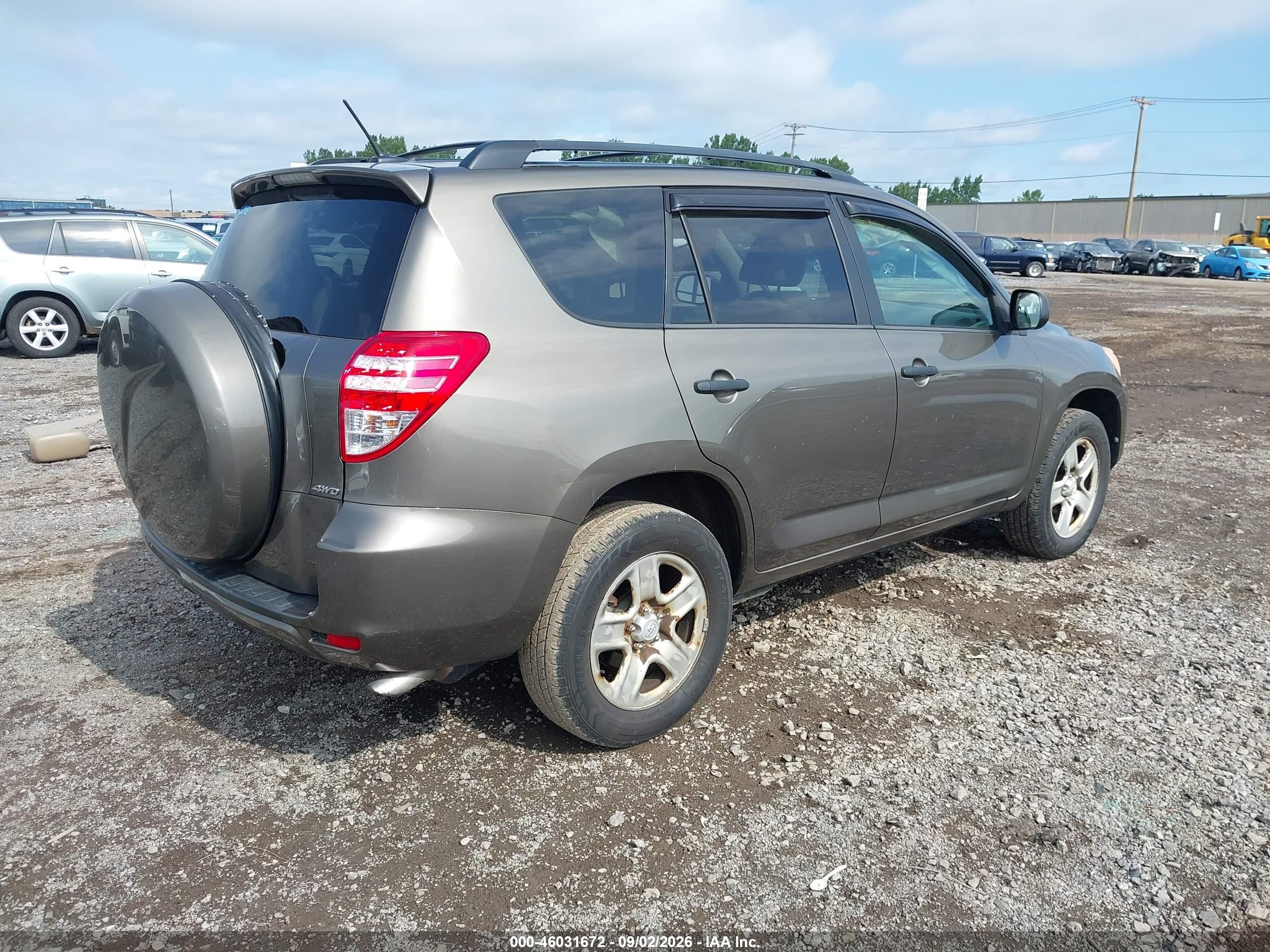 2010 Toyota Rav4   Brown vin: 2T3BF4DV2AW061478
