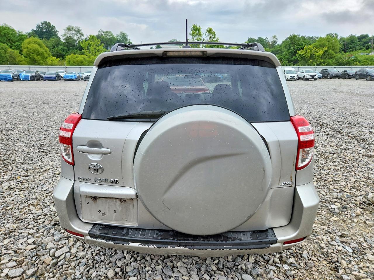 2010 Toyota Rav4 Base Silver vin: 2T3BF4DV2AW068866