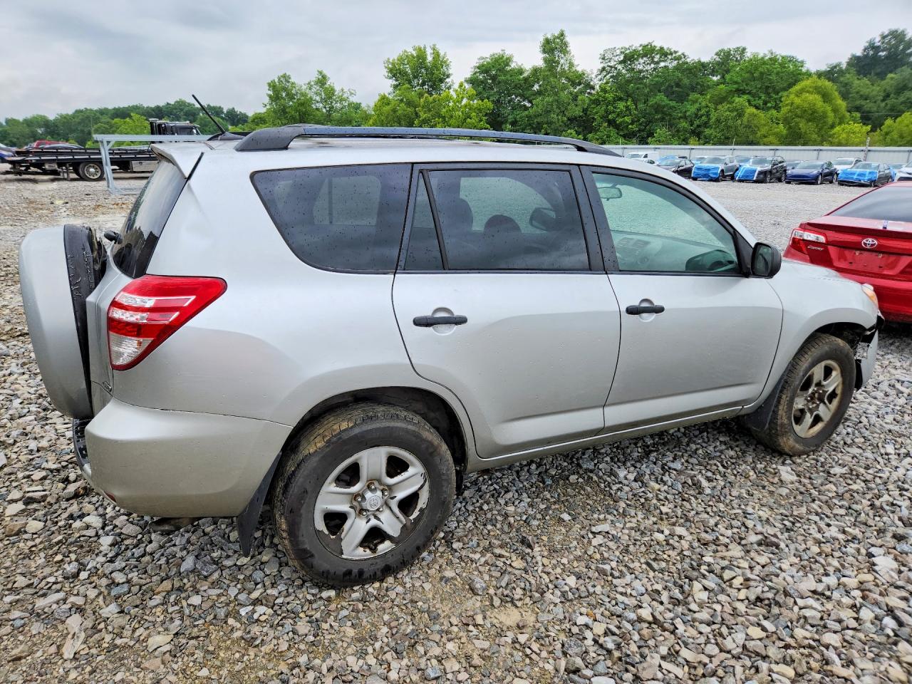 2010 Toyota Rav4 Base Silver vin: 2T3BF4DV2AW068866