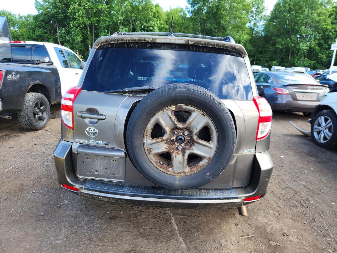 2010 Toyota Rav4 Base Brown vin: 2T3BF4DV2AW071394