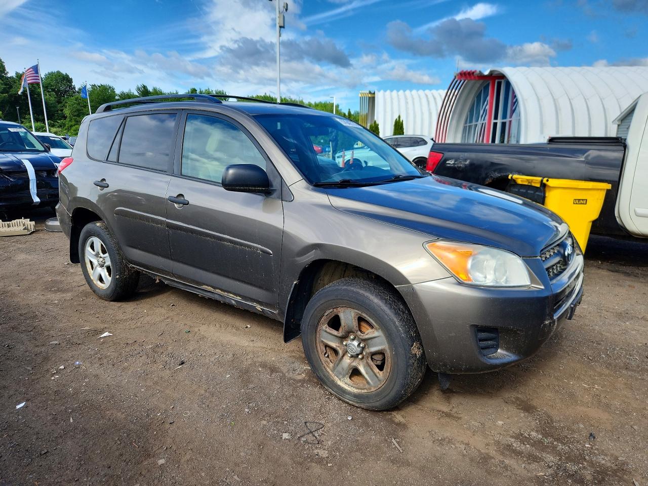 2010 Toyota Rav4 Base Brown vin: 2T3BF4DV2AW071394