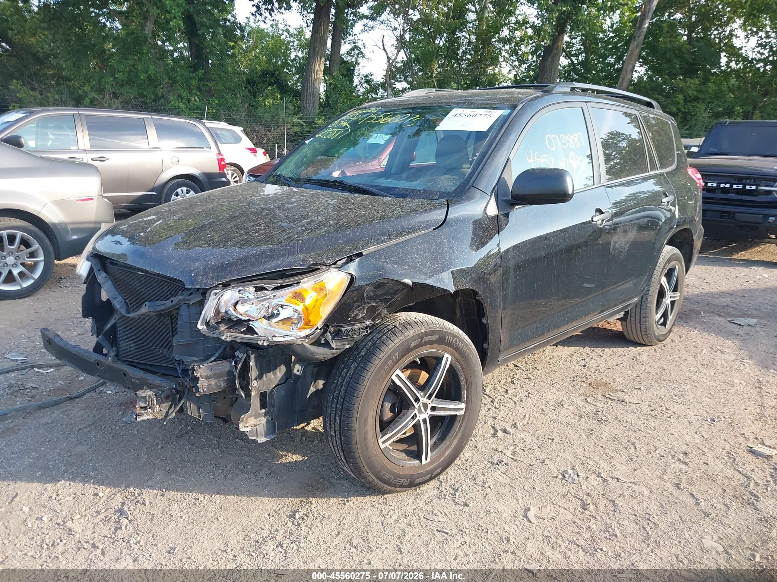 2010 Toyota Rav4   Black vin: 2T3BF4DV2AW073887