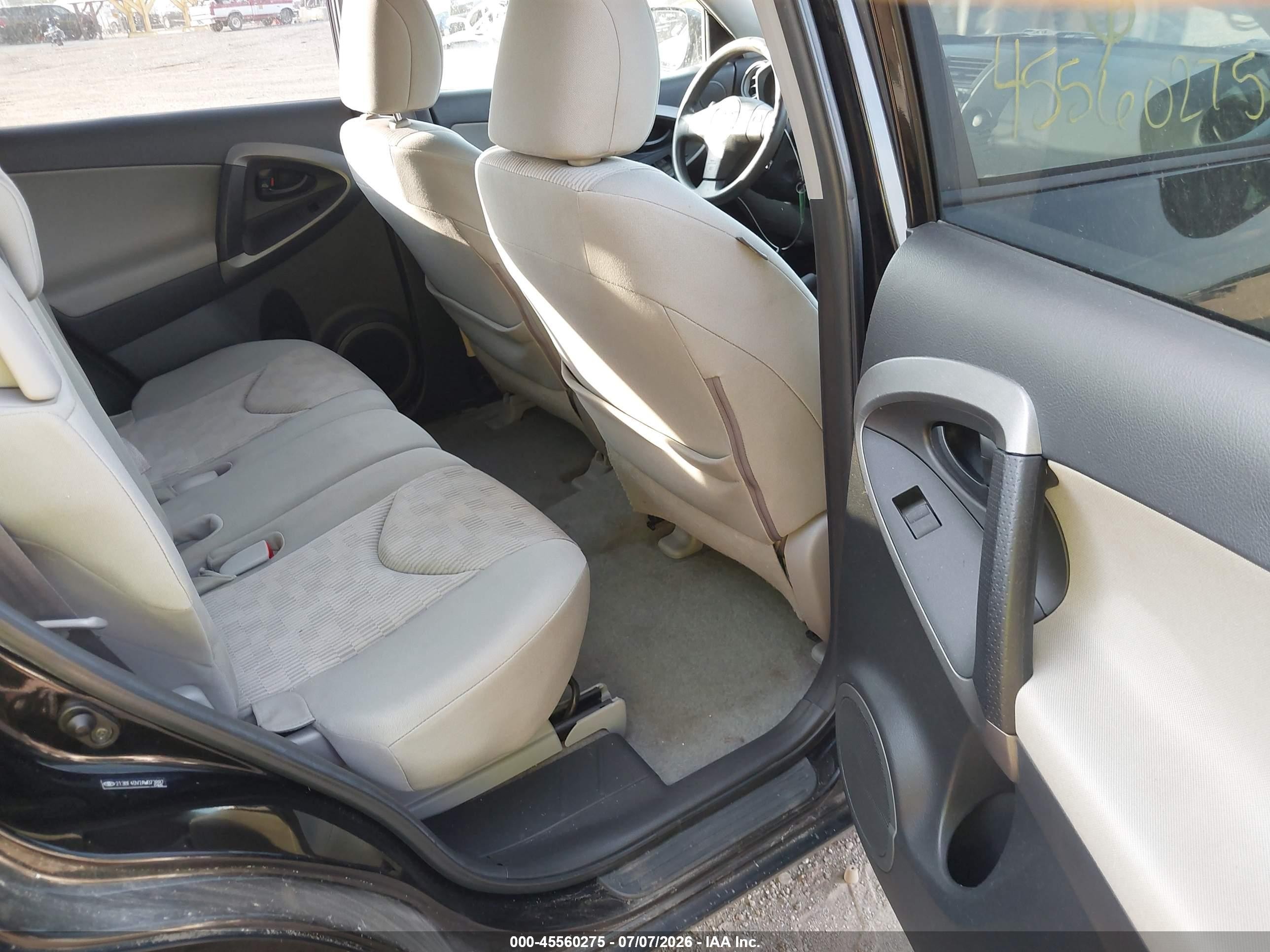 2010 Toyota Rav4   Black vin: 2T3BF4DV2AW073887