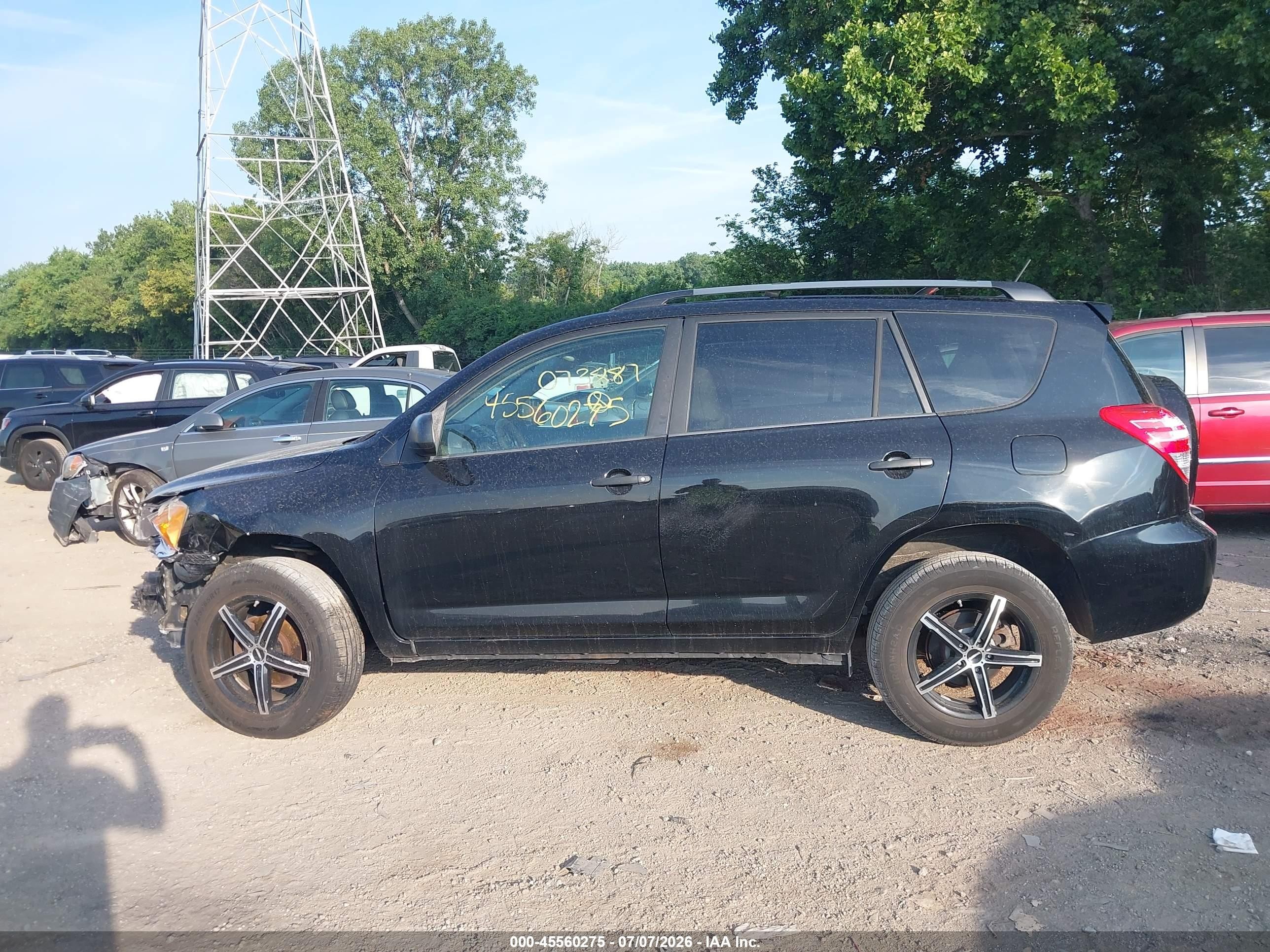 2010 Toyota Rav4   Black vin: 2T3BF4DV2AW073887