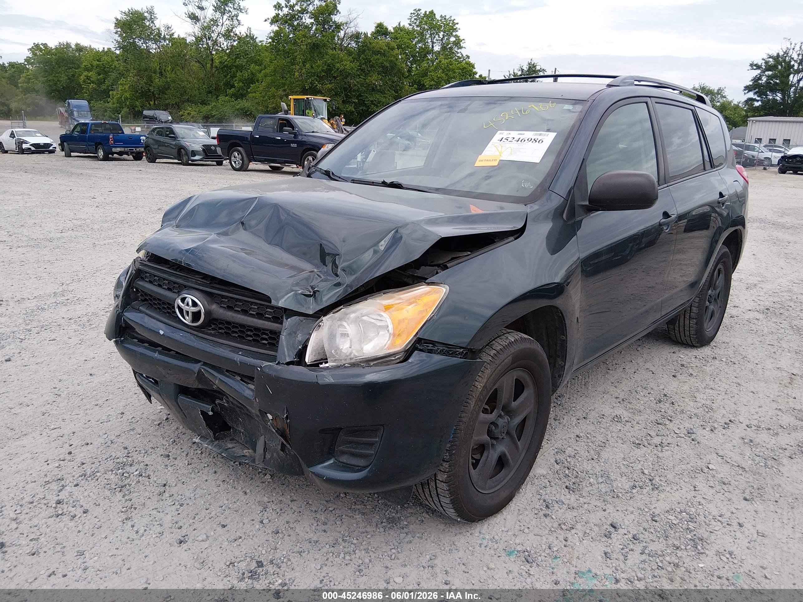 2010 Toyota Rav4   Dark Blue vin: 2T3BF4DV2AW077826