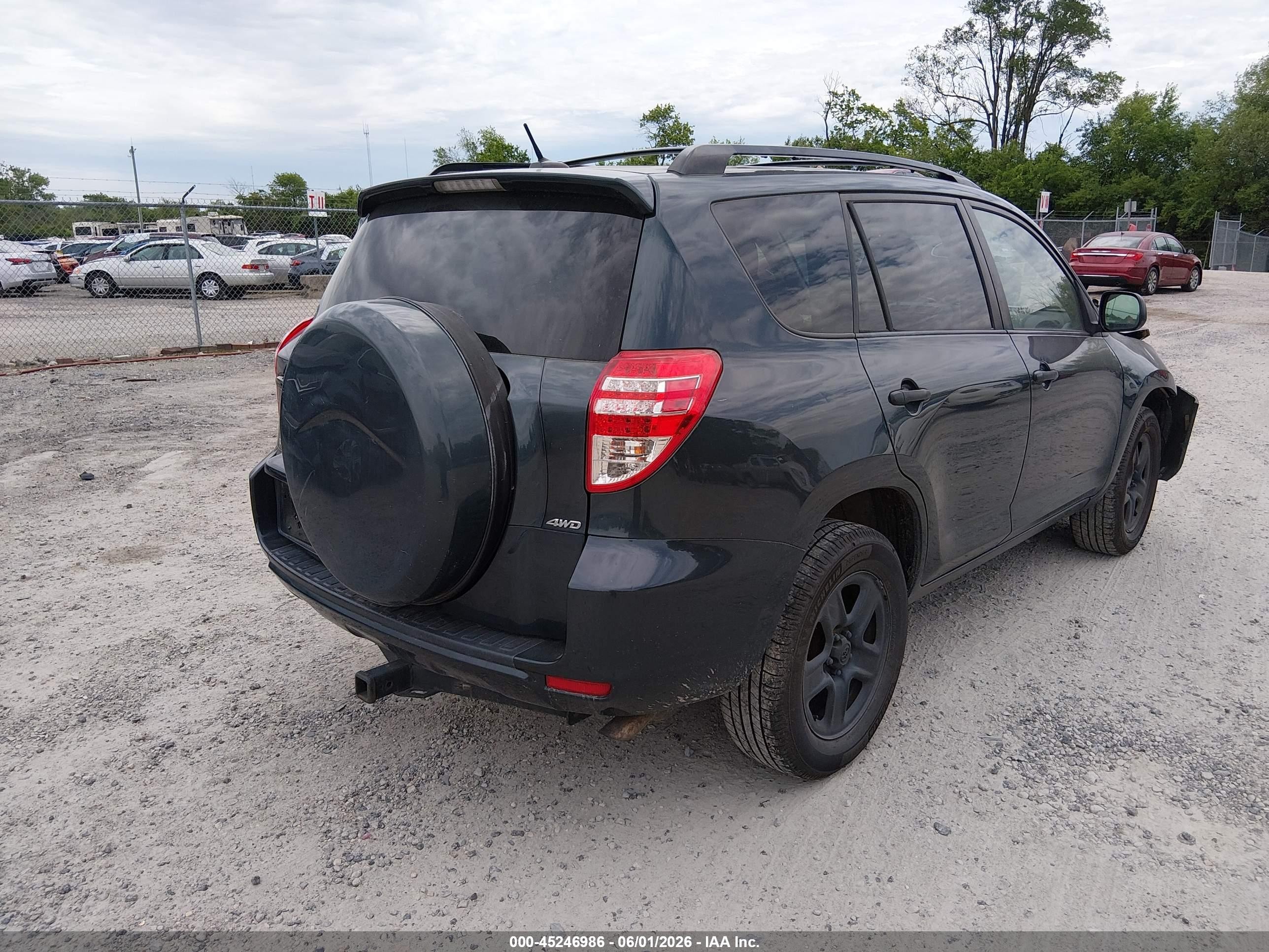 2010 Toyota Rav4   Dark Blue vin: 2T3BF4DV2AW077826