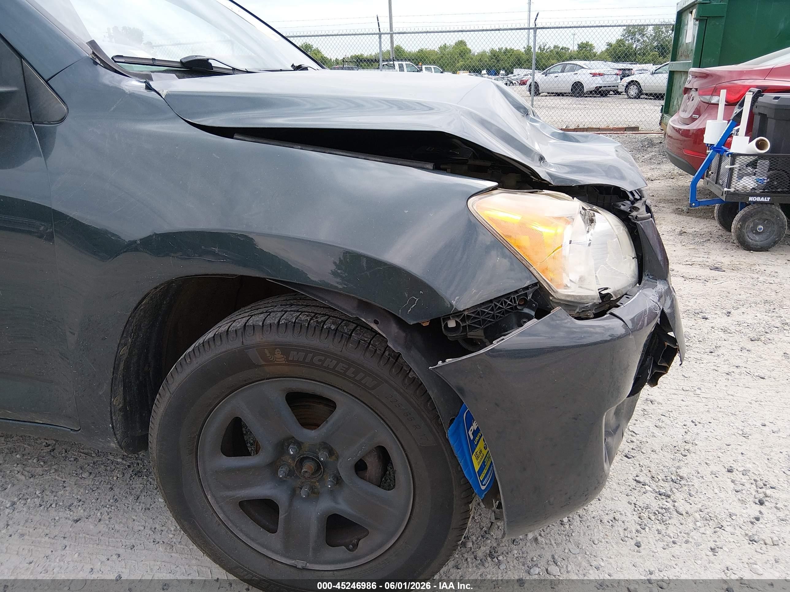 2010 Toyota Rav4   Dark Blue vin: 2T3BF4DV2AW077826