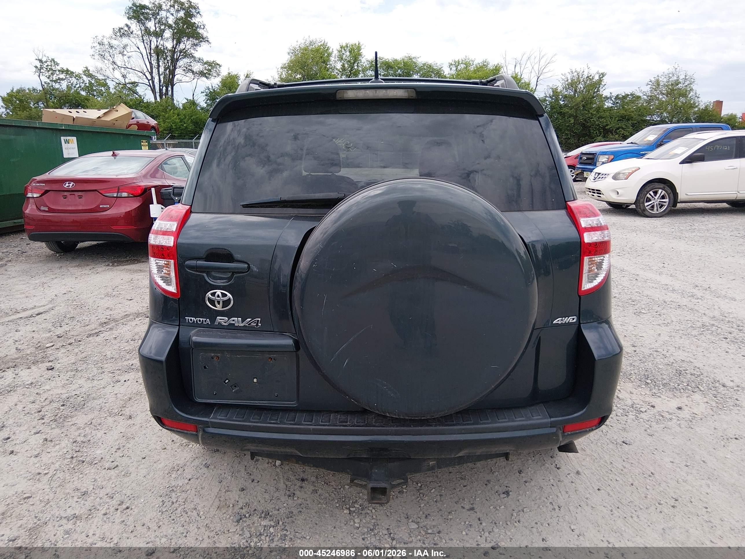 2010 Toyota Rav4   Dark Blue vin: 2T3BF4DV2AW077826