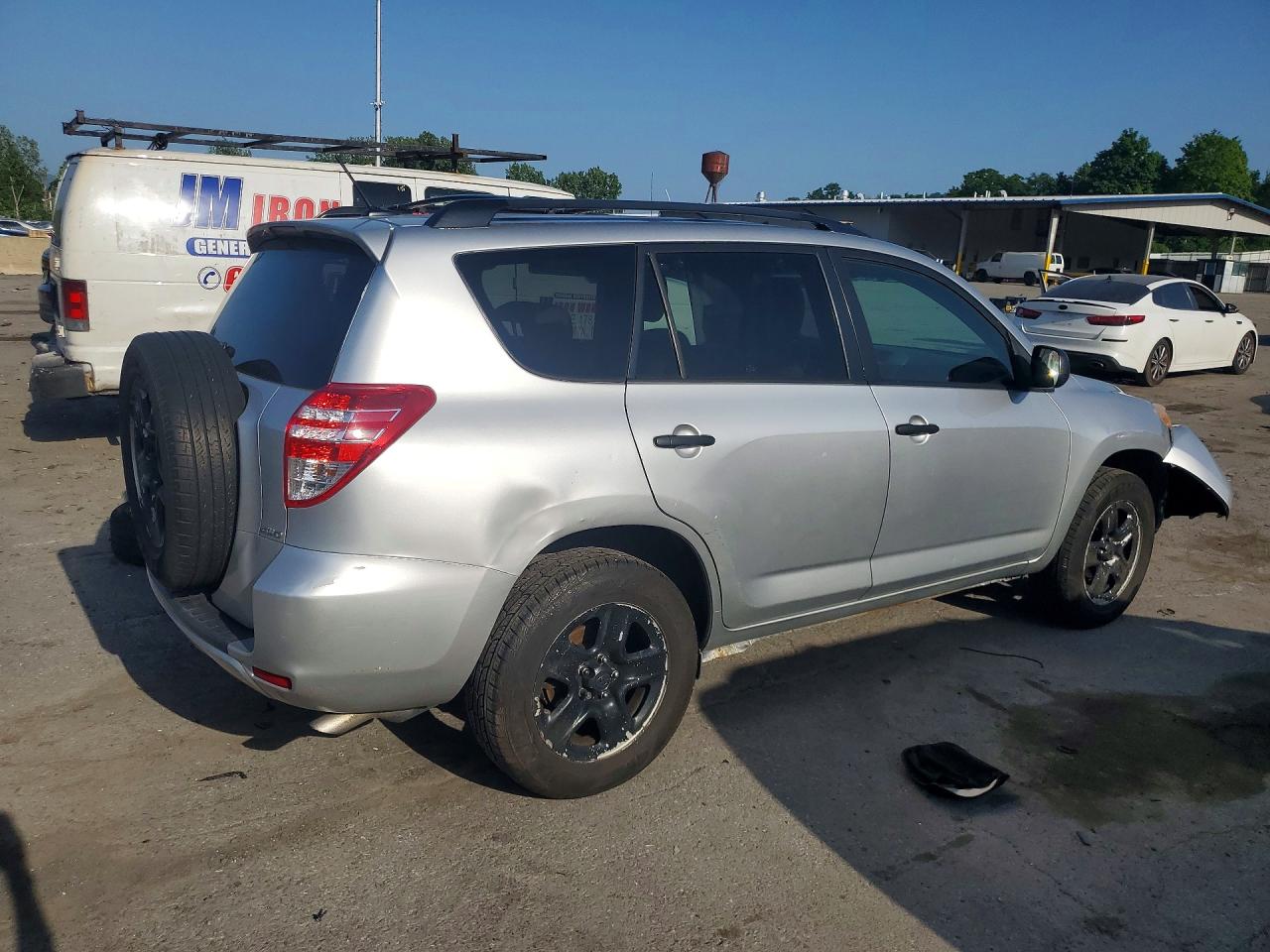 2011 Toyota Rav4 Silver vin: 2T3BF4DV2BW096054