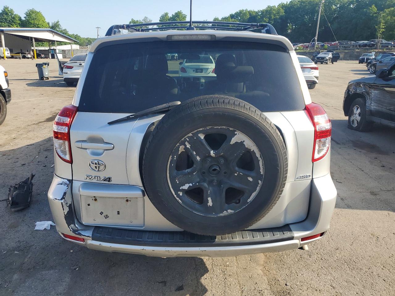 2011 Toyota Rav4 Silver vin: 2T3BF4DV2BW096054