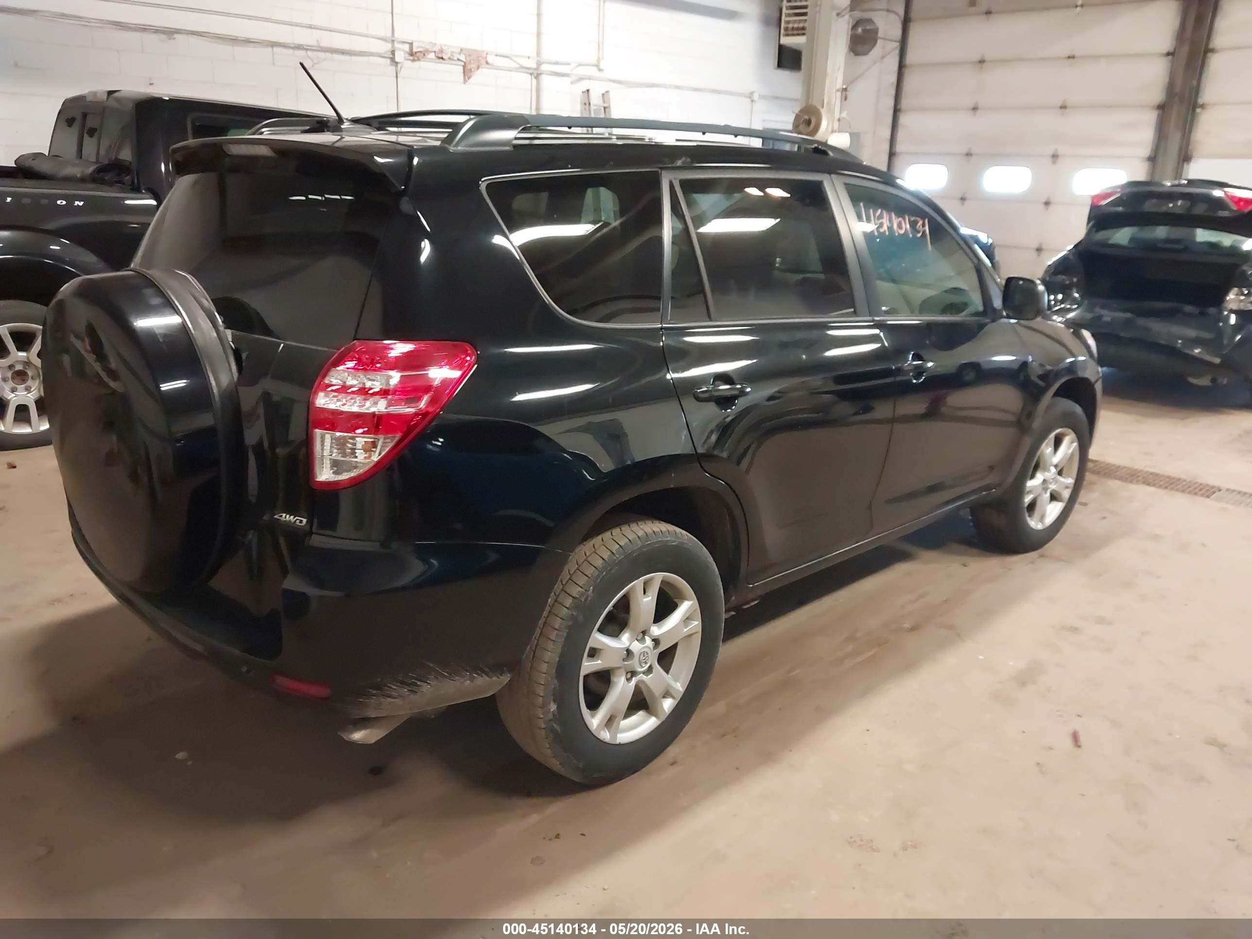 2011 Toyota Rav4 Black vin: 2T3BF4DV2BW107103