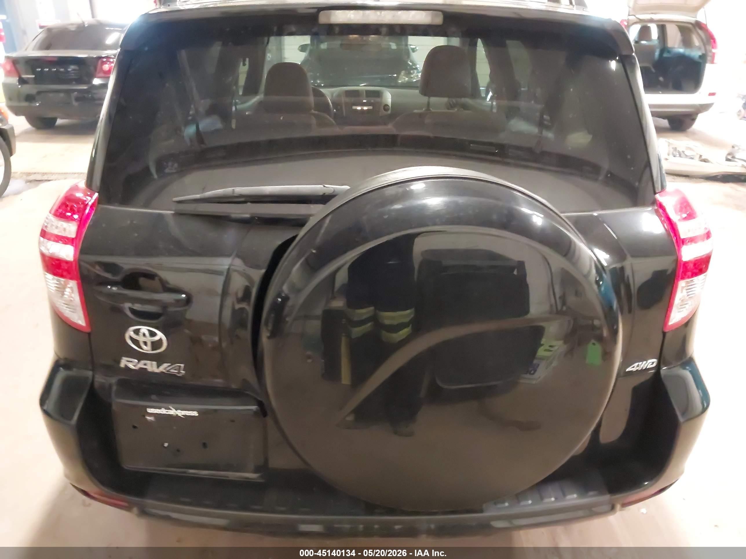 2011 Toyota Rav4 Black vin: 2T3BF4DV2BW107103