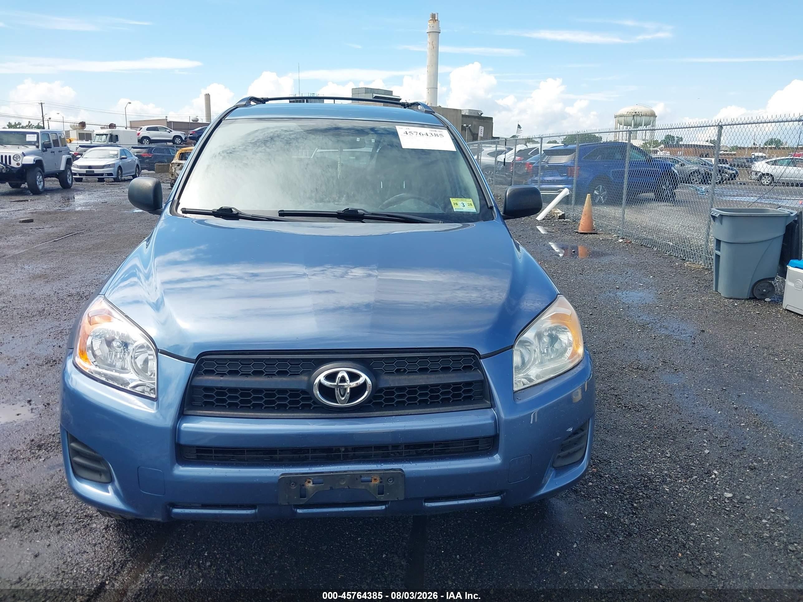 2011 Toyota Rav4   Light Blue vin: 2T3BF4DV2BW111393