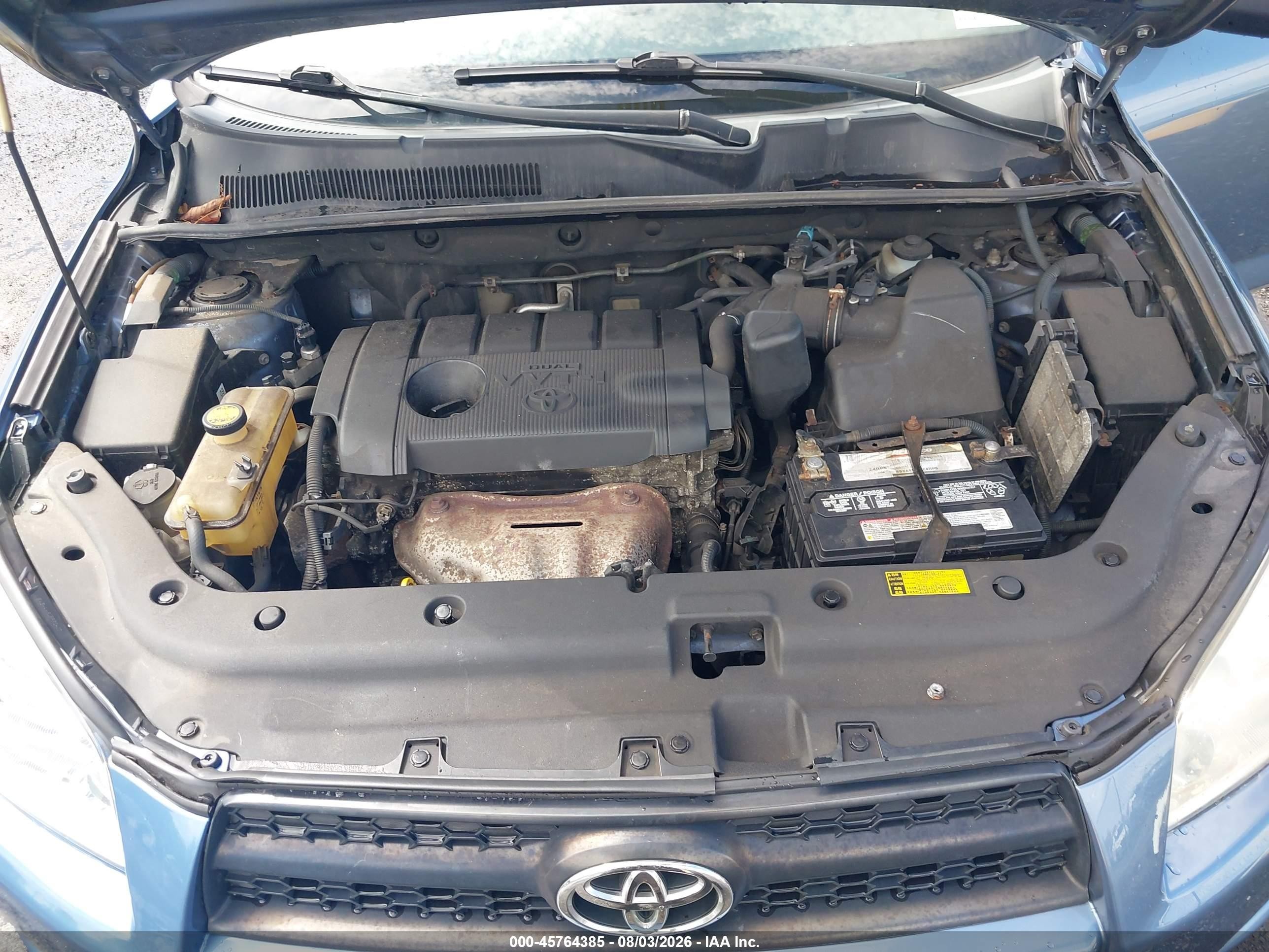 2011 Toyota Rav4   Light Blue vin: 2T3BF4DV2BW111393