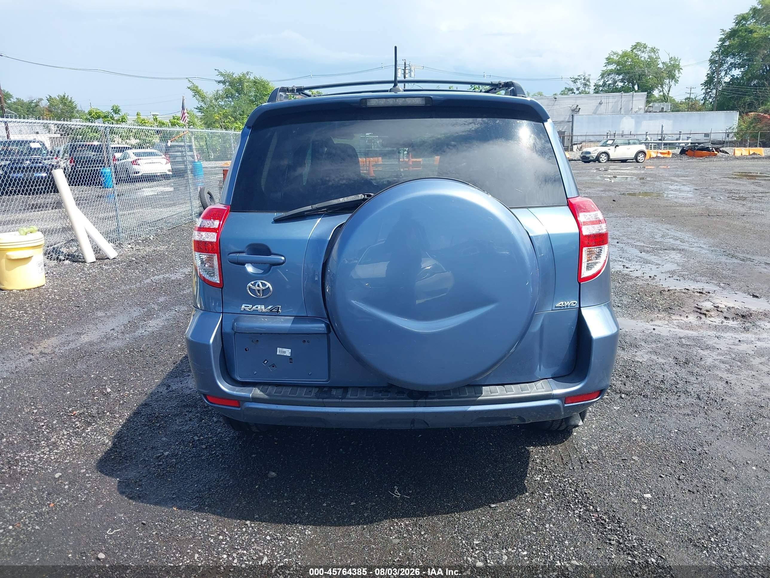 2011 Toyota Rav4   Light Blue vin: 2T3BF4DV2BW111393