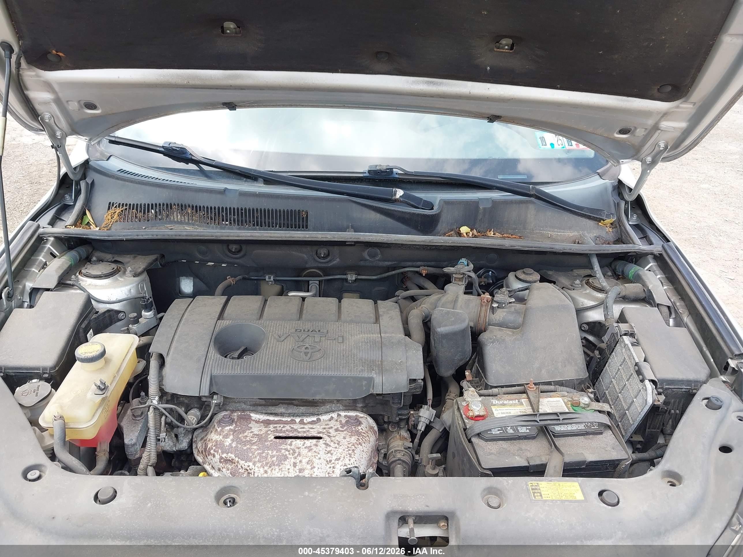 2011 Toyota Rav4   Silver vin: 2T3BF4DV2BW118778