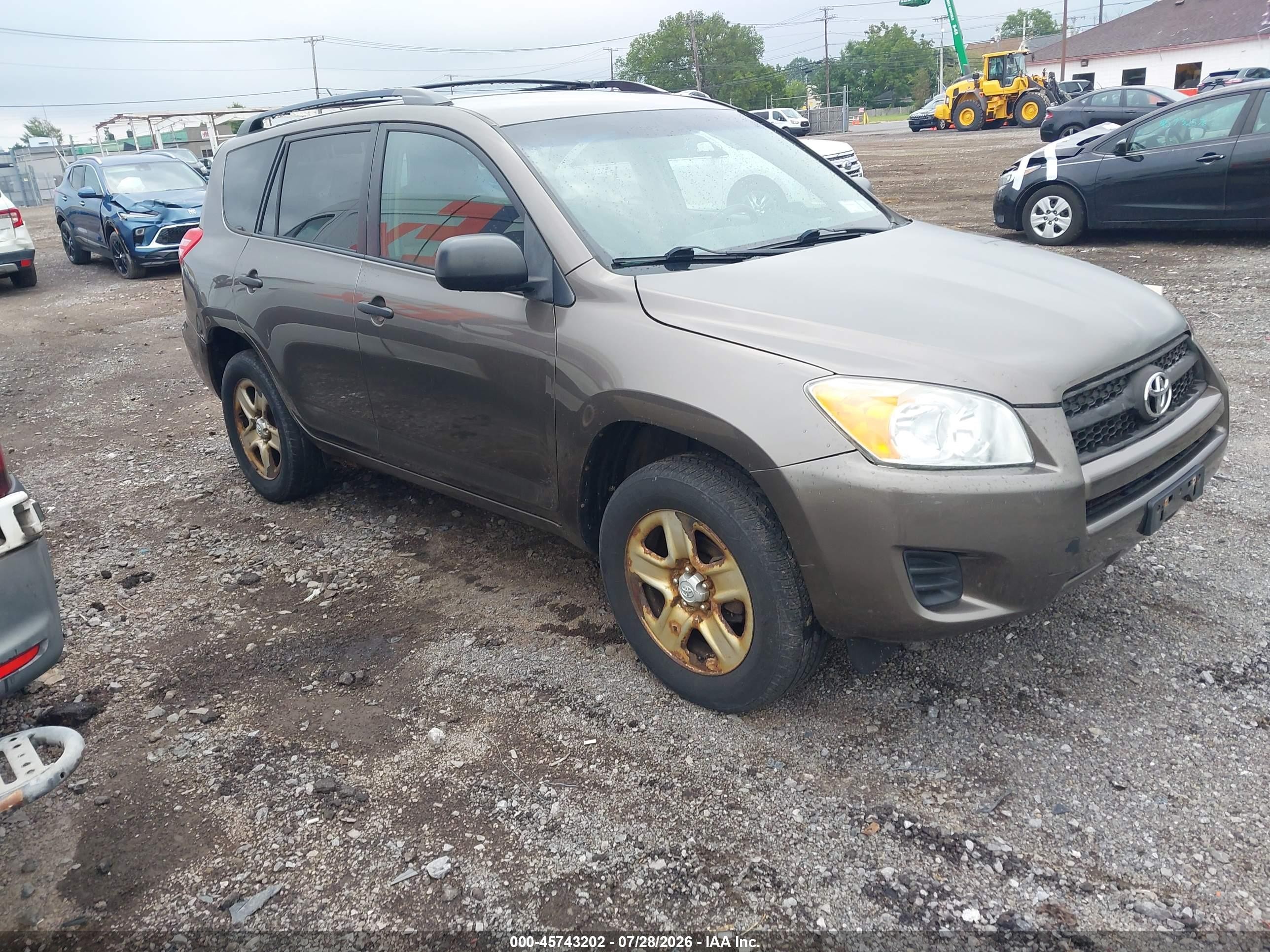 2011 Toyota Rav4   Brown vin: 2T3BF4DV2BW133961