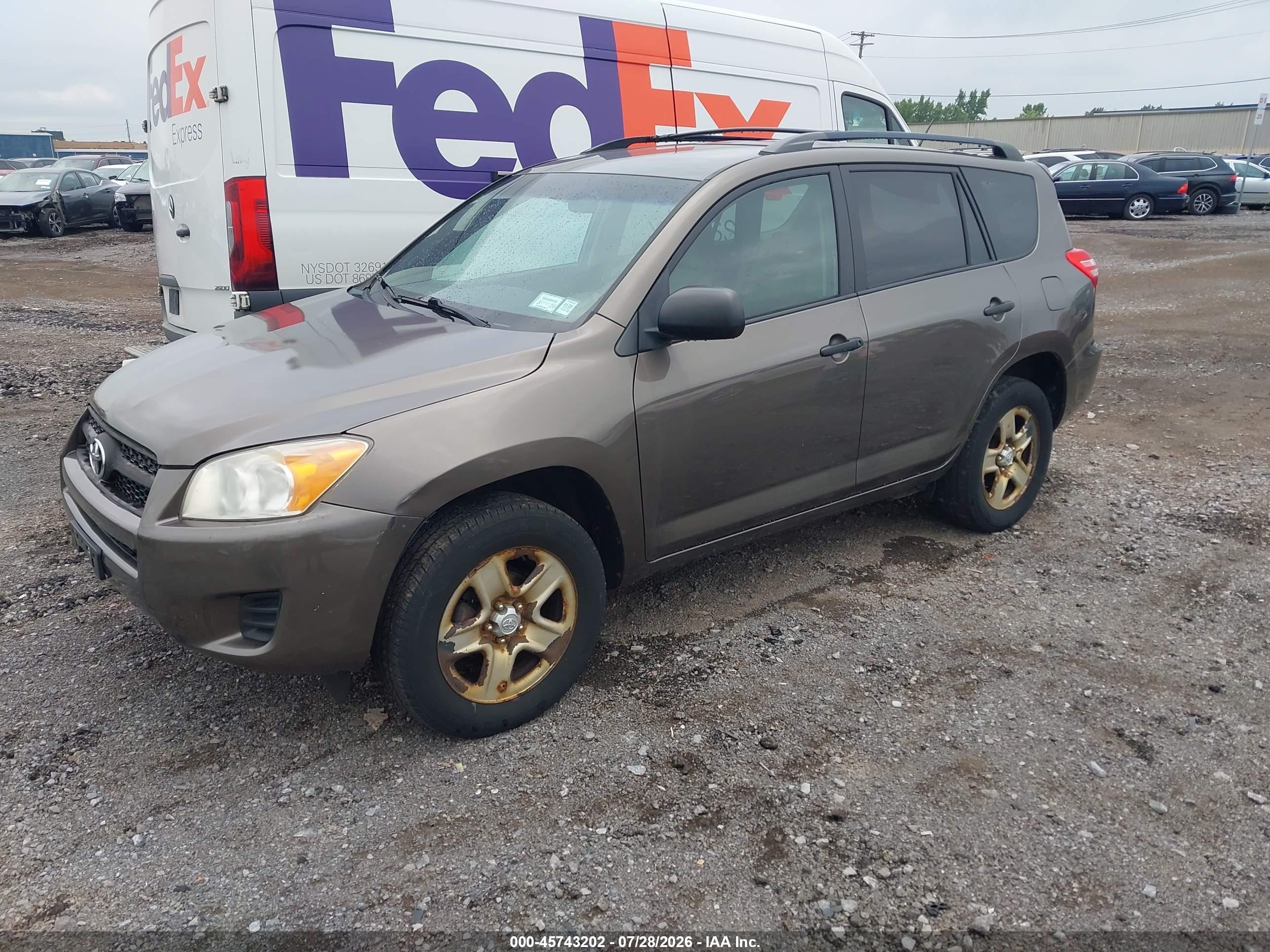 2011 Toyota Rav4   Brown vin: 2T3BF4DV2BW133961