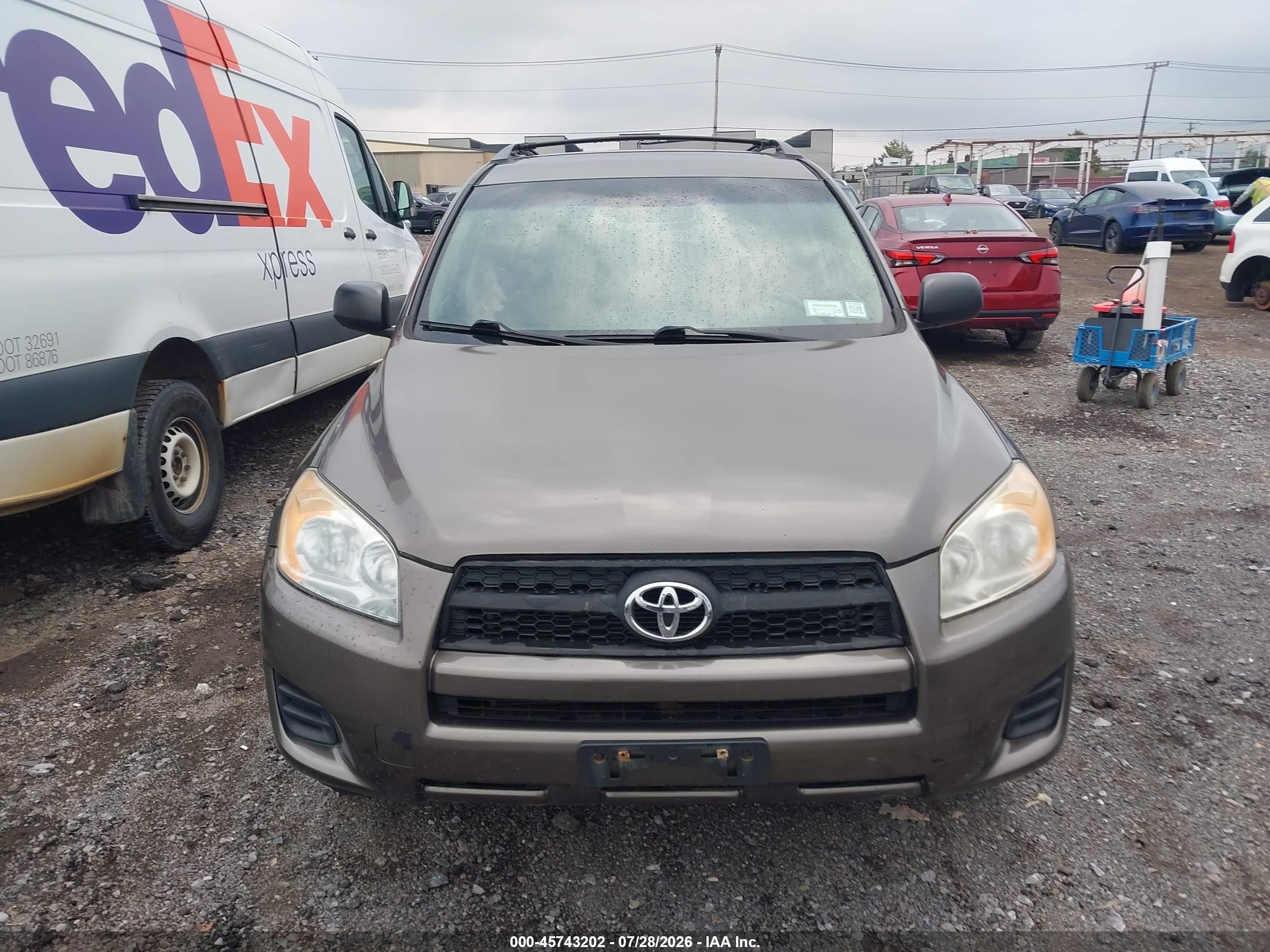 2011 Toyota Rav4   Brown vin: 2T3BF4DV2BW133961