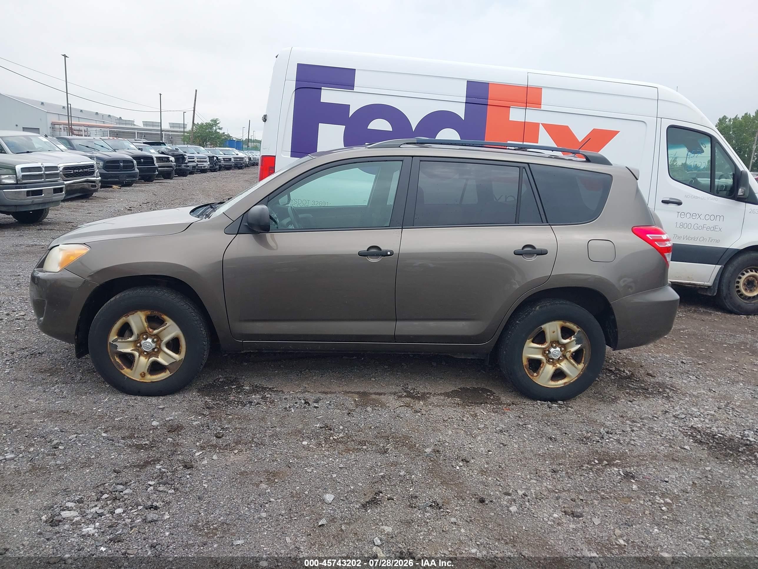 2011 Toyota Rav4   Brown vin: 2T3BF4DV2BW133961