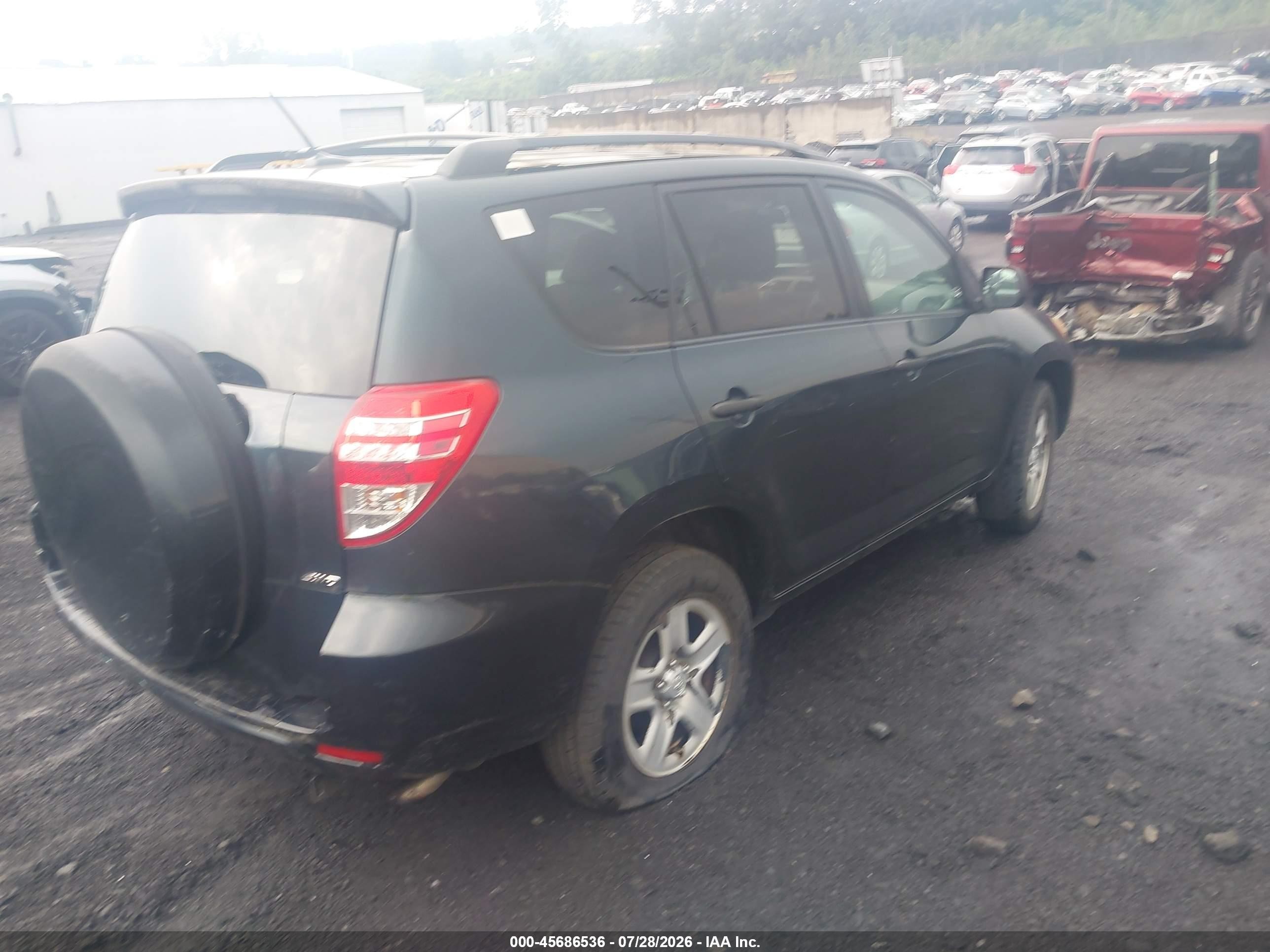 2011 Toyota Rav4   Green vin: 2T3BF4DV2BW141929