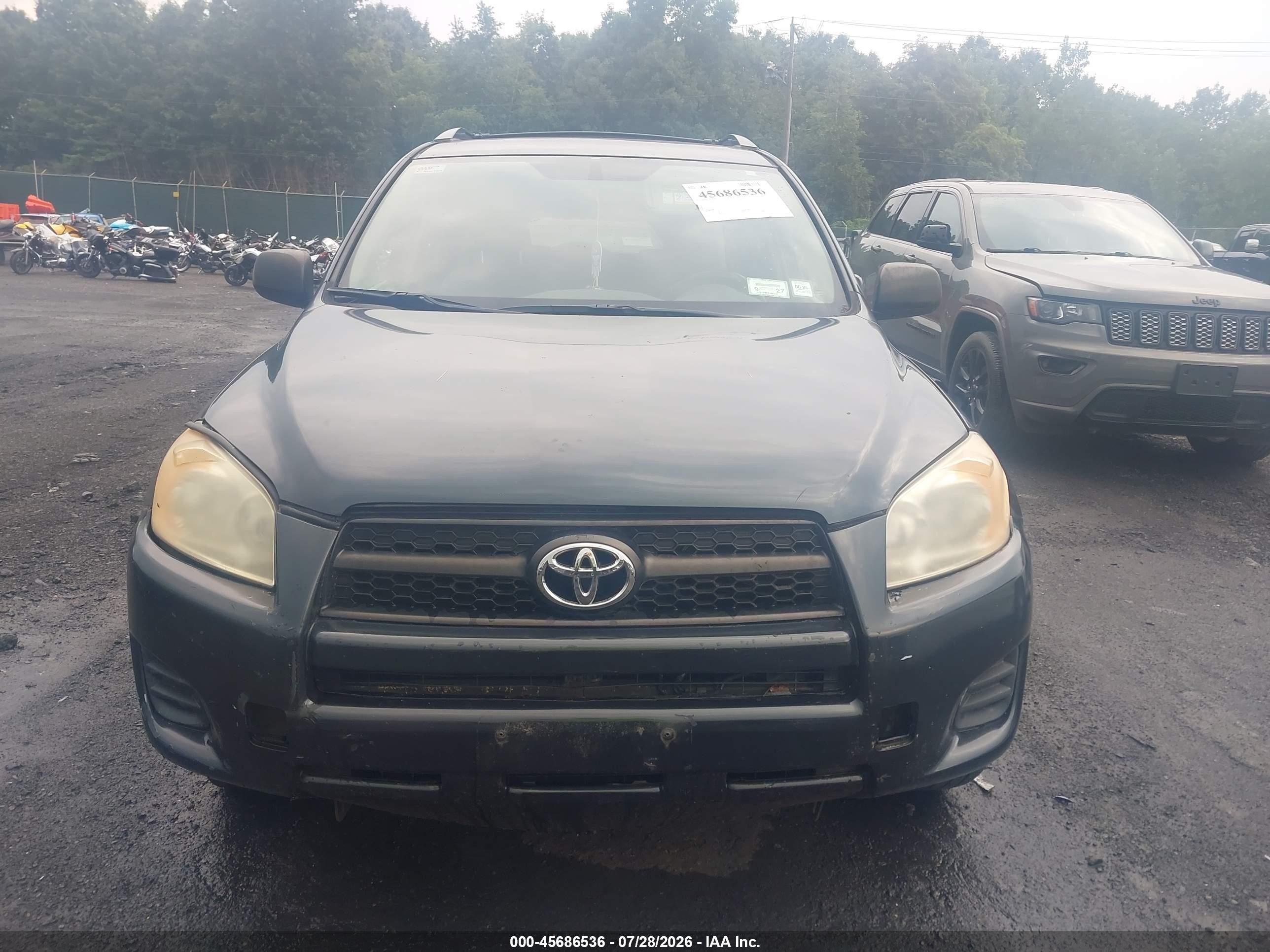 2011 Toyota Rav4   Green vin: 2T3BF4DV2BW141929