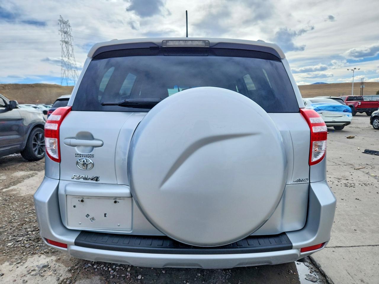 2011 Toyota Rav4 Base Gray vin: 2T3BF4DV2BW160710