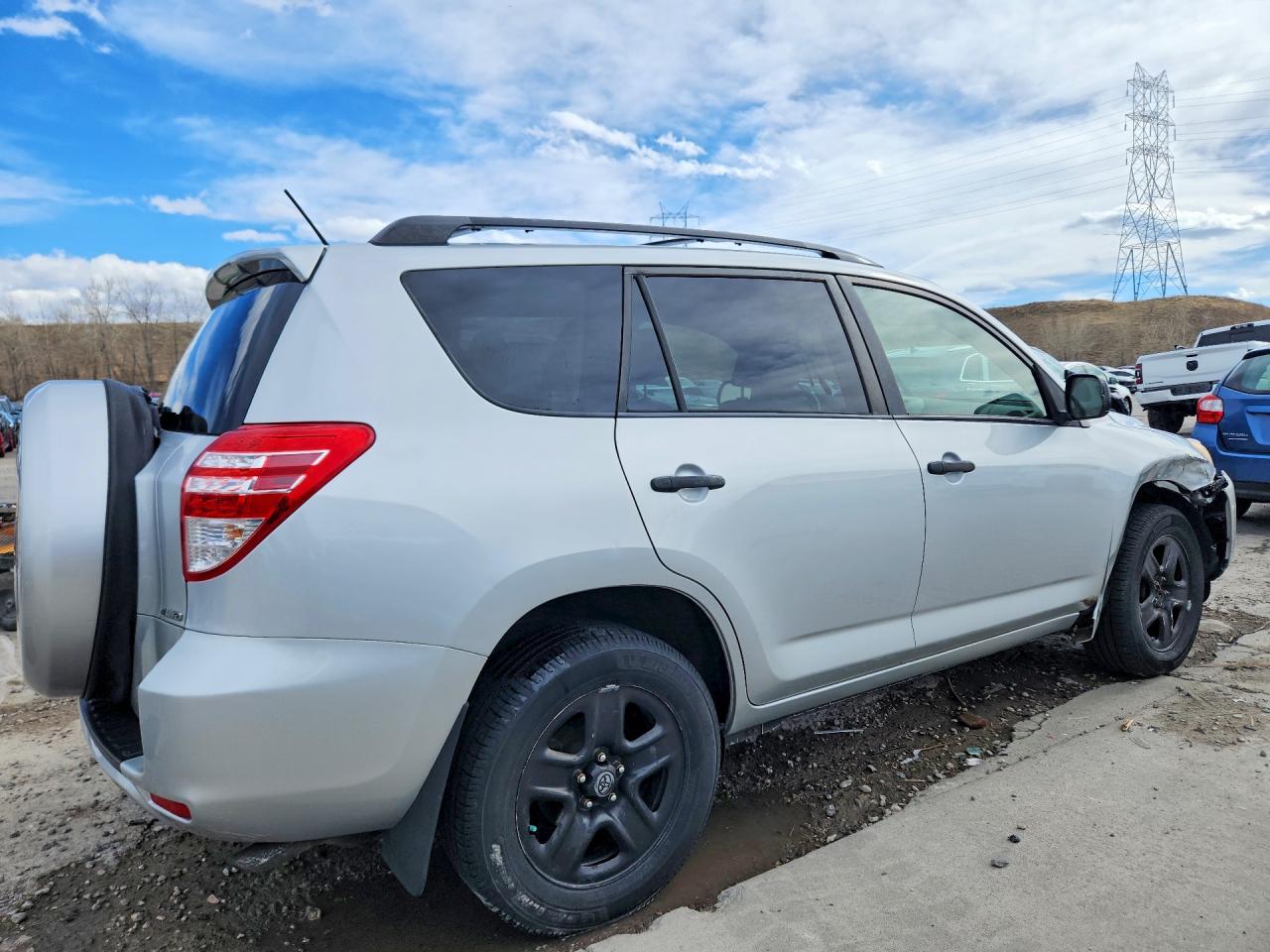 2011 Toyota Rav4 Base Gray vin: 2T3BF4DV2BW160710