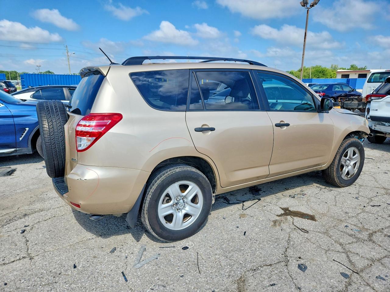 2011 Toyota Rav4 Base Серебряный vin: 2T3BF4DV2BW161890