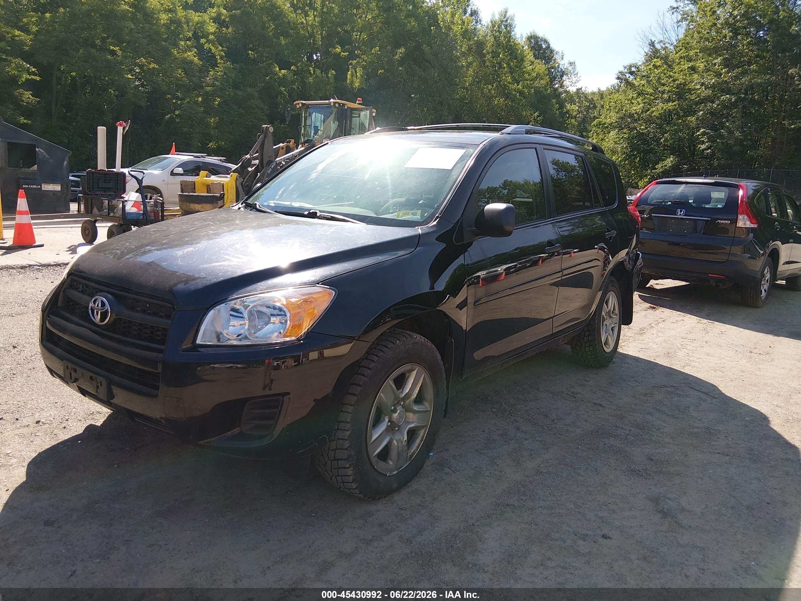 2011 Toyota Rav4   Black vin: 2T3BF4DV2BW164112