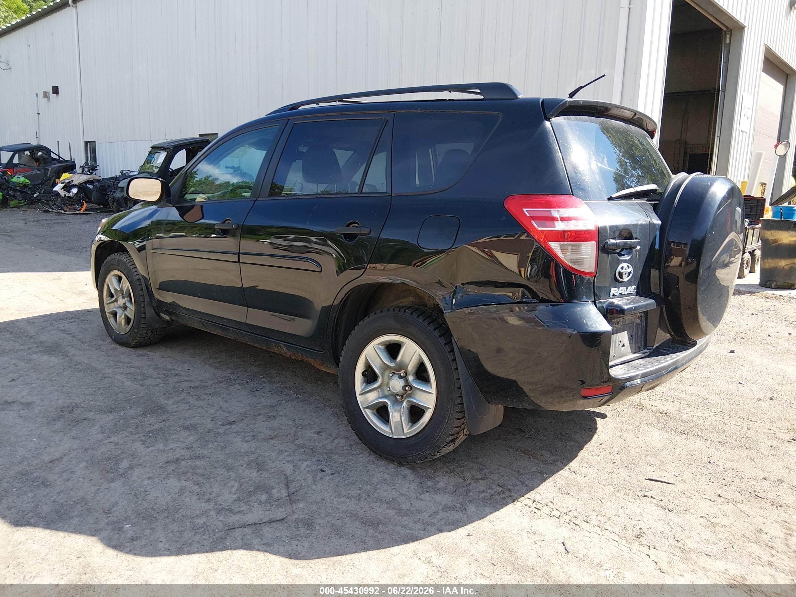 2011 Toyota Rav4   Black vin: 2T3BF4DV2BW164112