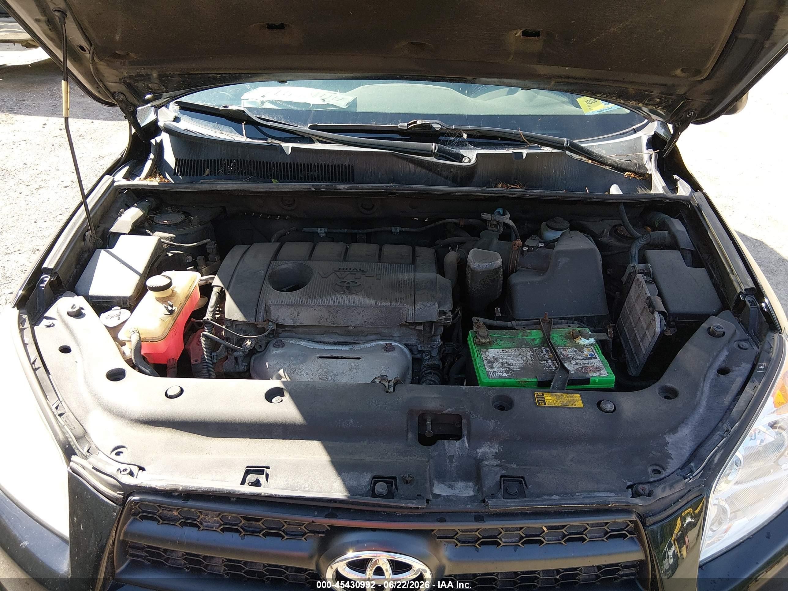 2011 Toyota Rav4   Black vin: 2T3BF4DV2BW164112