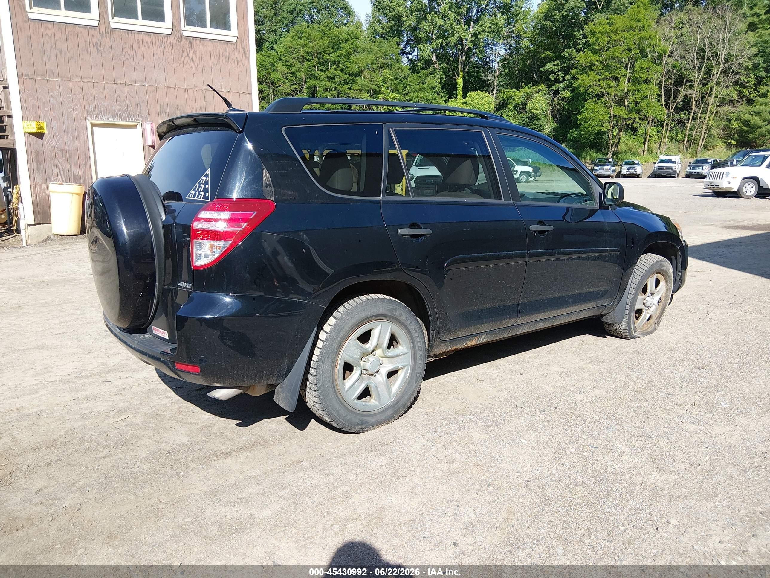 2011 Toyota Rav4   Black vin: 2T3BF4DV2BW164112