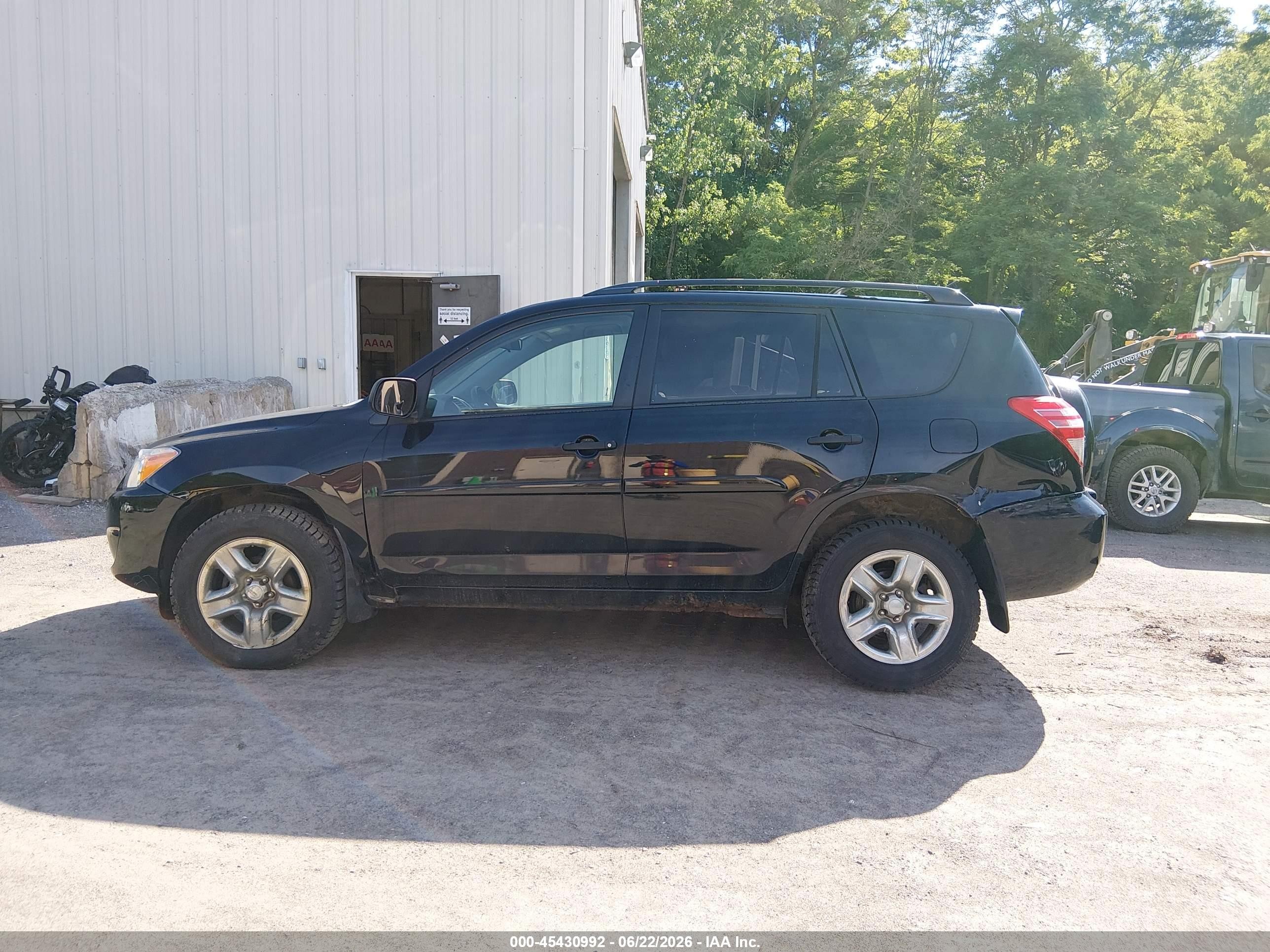2011 Toyota Rav4   Black vin: 2T3BF4DV2BW164112