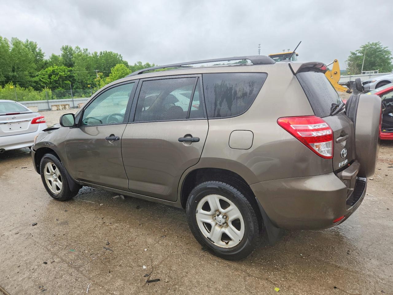 2011 Toyota Rav4 Base Beige vin: 2T3BF4DV2BW165082