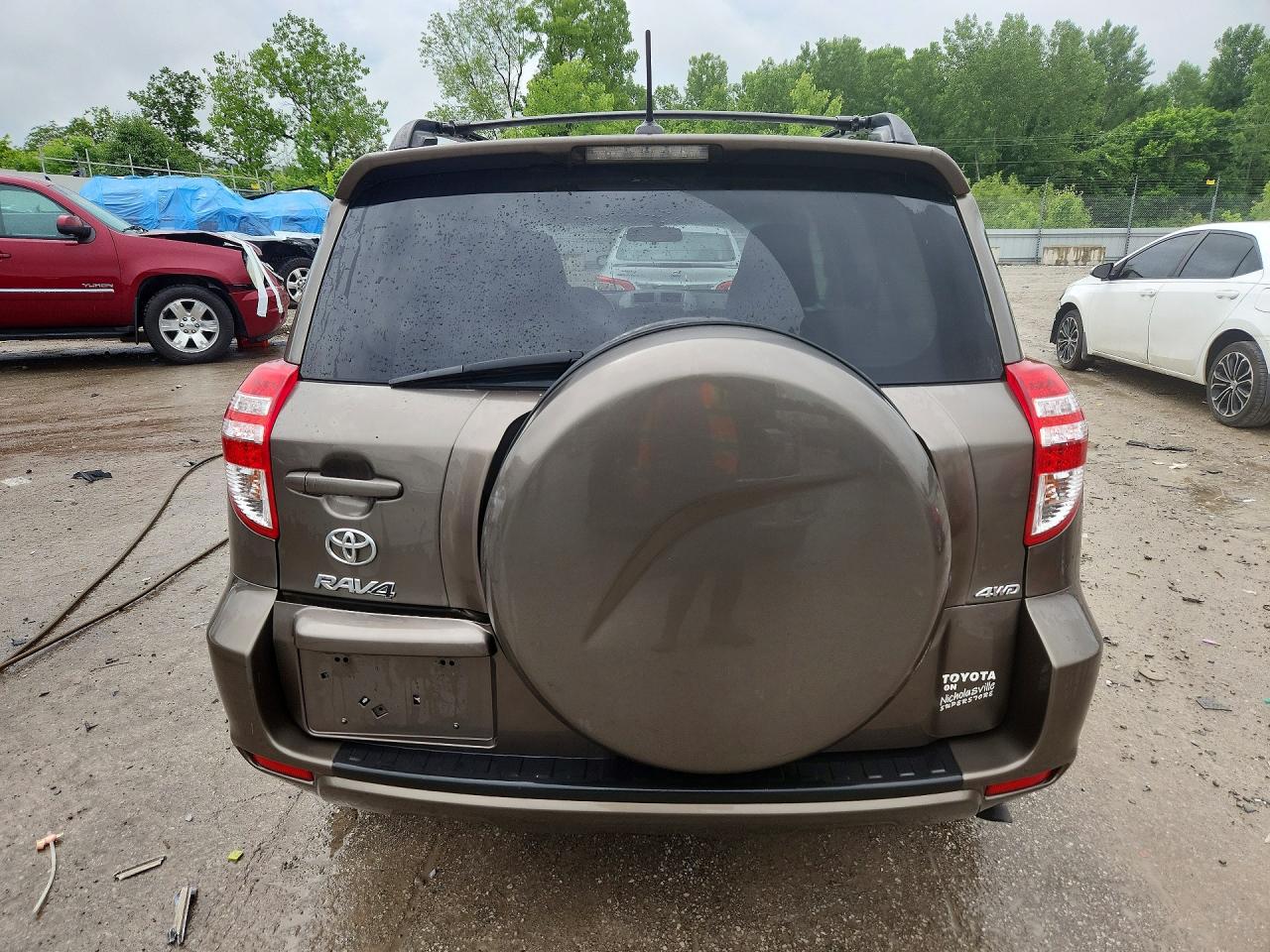 2011 Toyota Rav4 Base Beige vin: 2T3BF4DV2BW165082