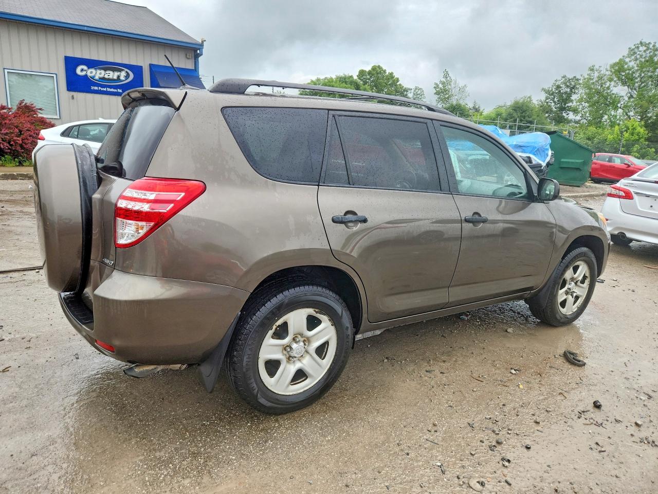 2011 Toyota Rav4 Base Beige vin: 2T3BF4DV2BW165082