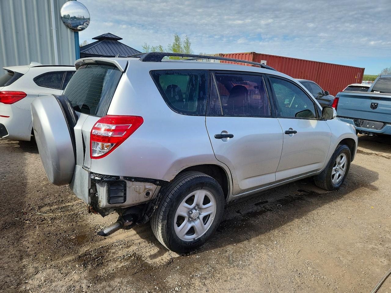 2011 Toyota Rav4 Base Silver vin: 2T3BF4DV2BW173599