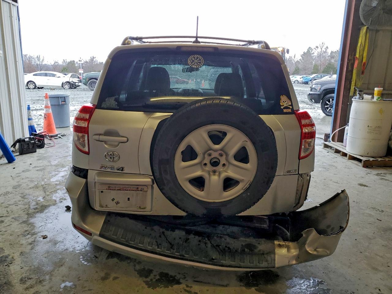 2012 Toyota Rav4 Silver vin: 2T3BF4DV2CW185186