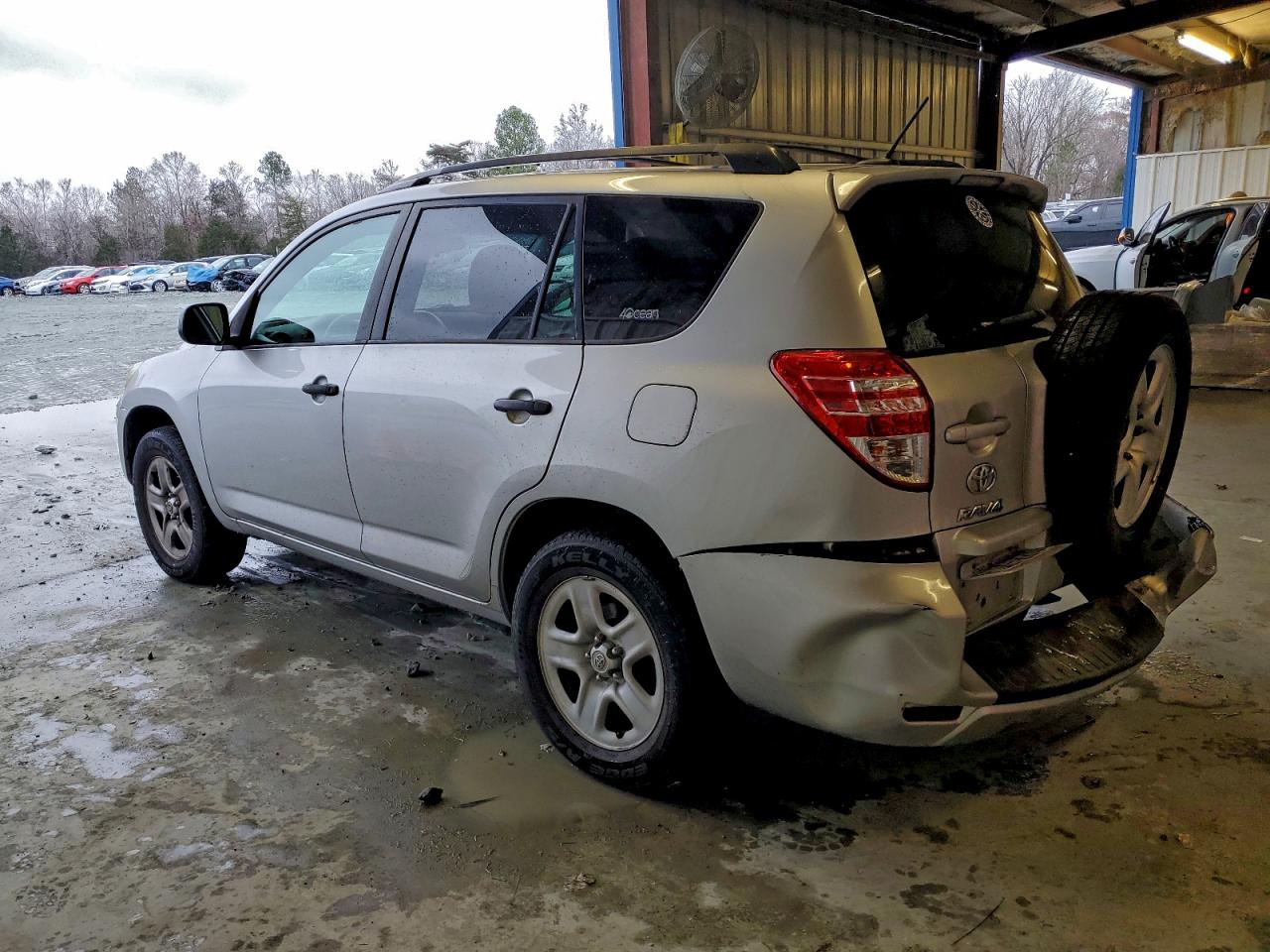 2012 Toyota Rav4 Silver vin: 2T3BF4DV2CW185186