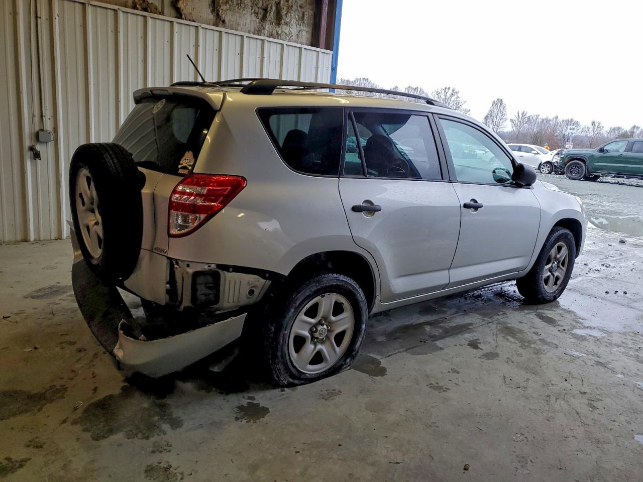2012 Toyota Rav4 Silver vin: 2T3BF4DV2CW185186