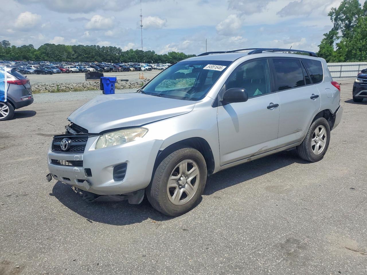 2012 Toyota Rav4 Base Silver vin: 2T3BF4DV2CW185186