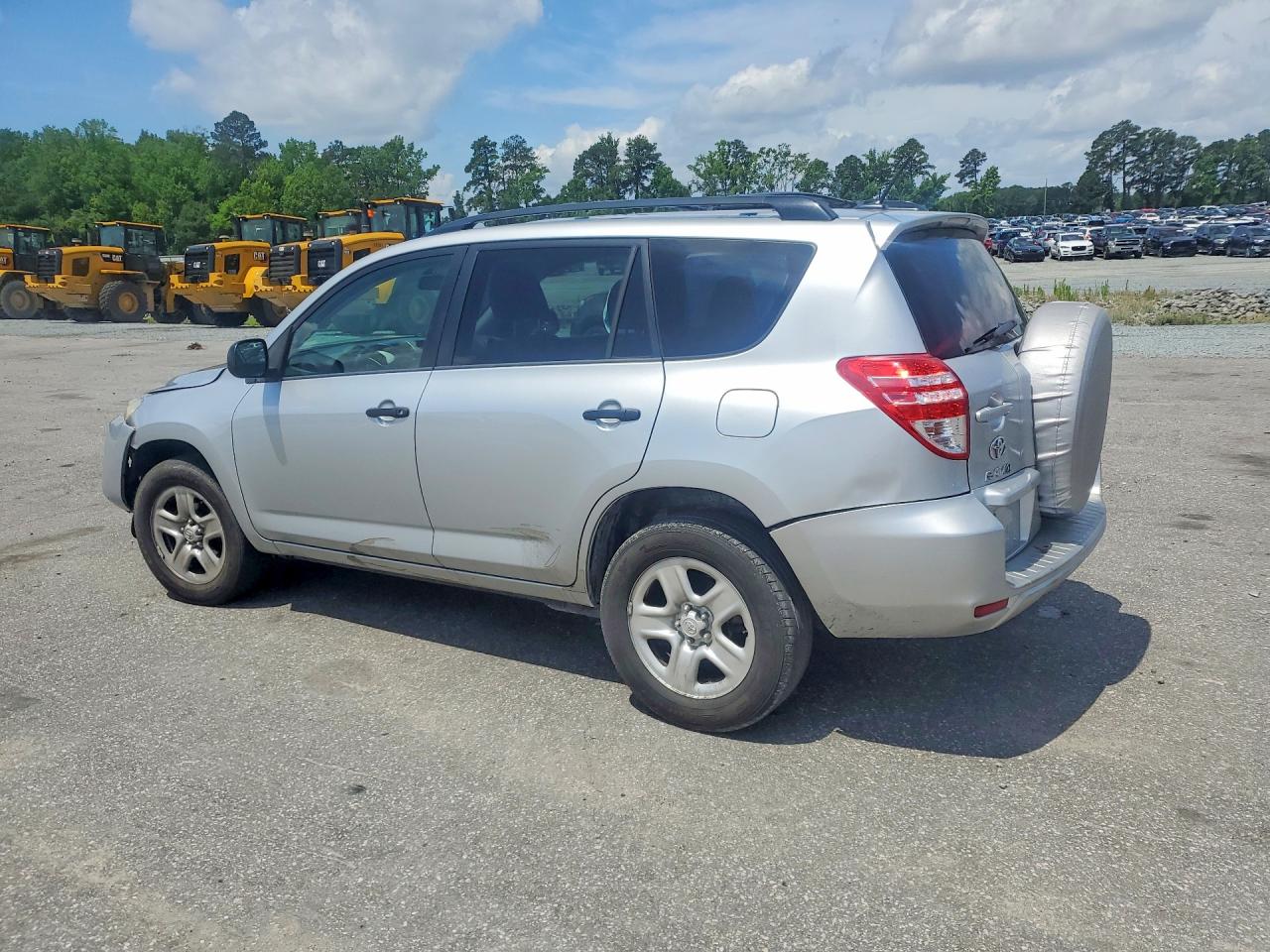 2012 Toyota Rav4 Base Silver vin: 2T3BF4DV2CW185186