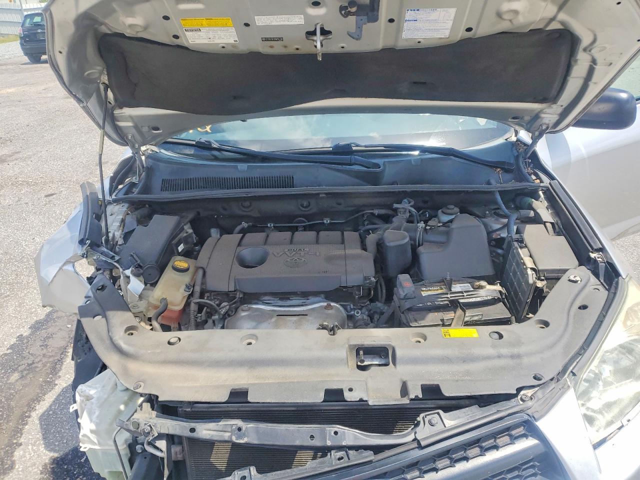 2012 Toyota Rav4 Base Silver vin: 2T3BF4DV2CW185186