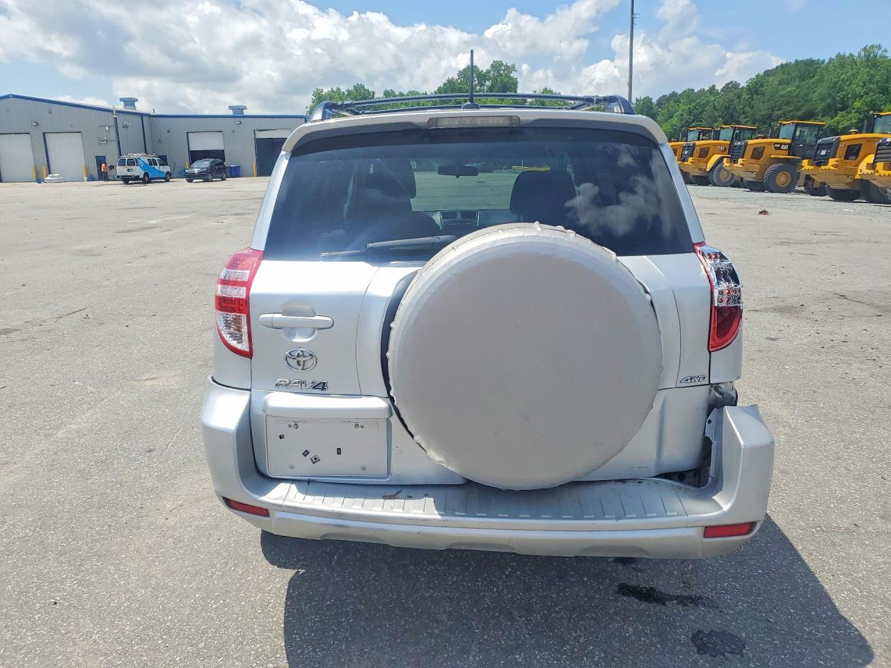 2012 Toyota Rav4 Base Silver vin: 2T3BF4DV2CW185186