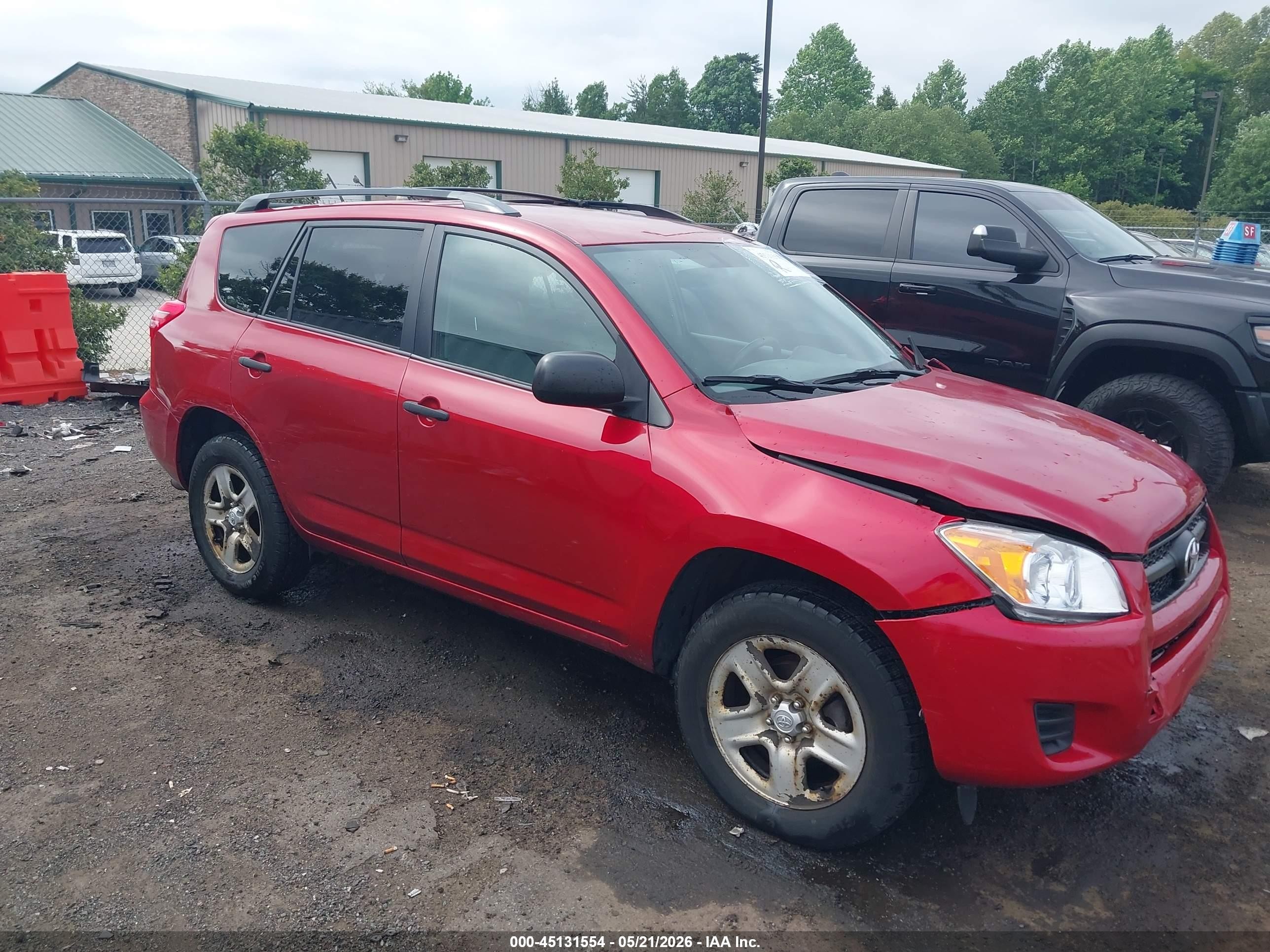 2012 Toyota Rav4   Red vin: 2T3BF4DV2CW195880