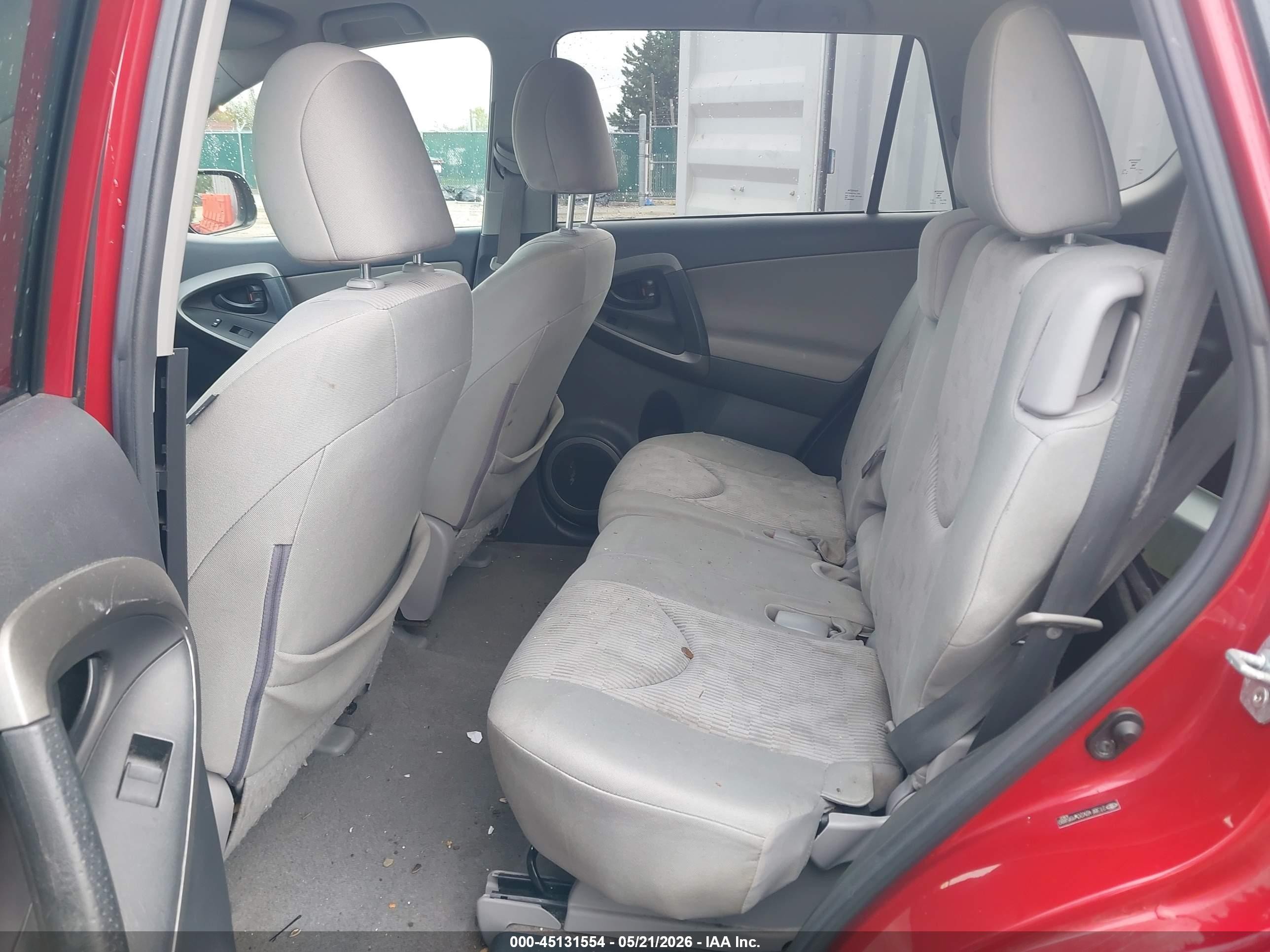 2012 Toyota Rav4   Red vin: 2T3BF4DV2CW195880