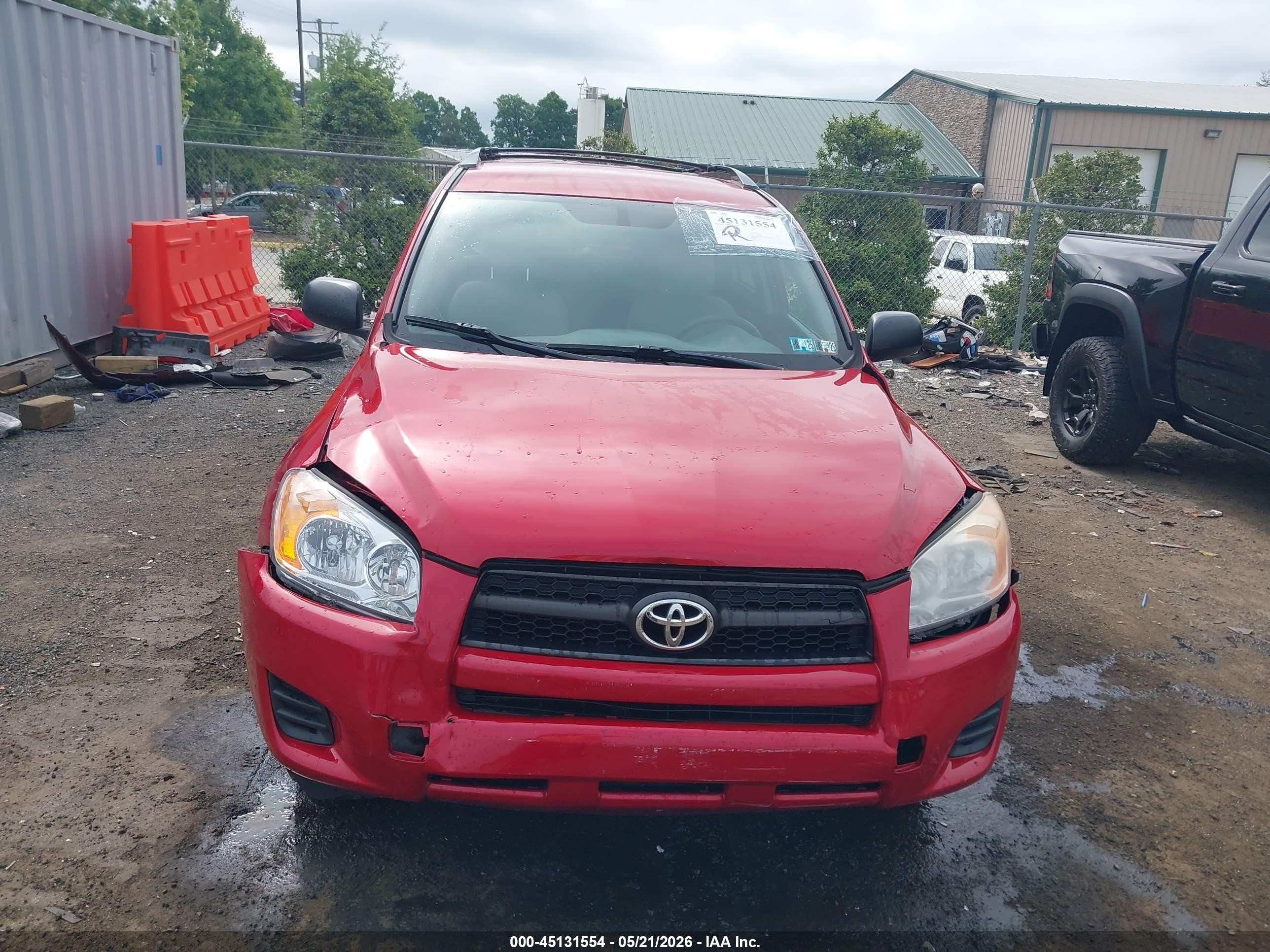 2012 Toyota Rav4   Red vin: 2T3BF4DV2CW195880