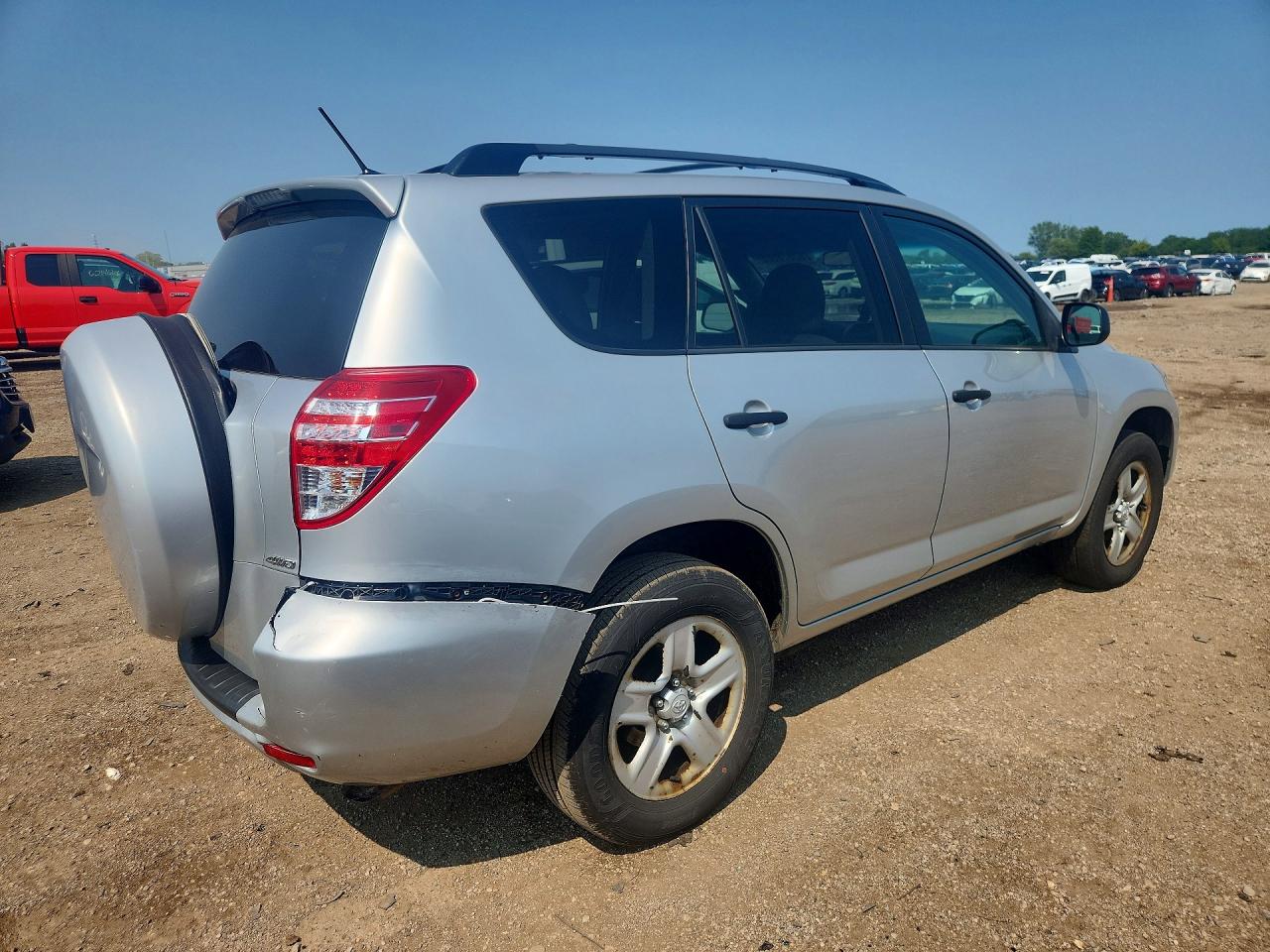 2012 Toyota Rav4 Base Silver vin: 2T3BF4DV2CW197483